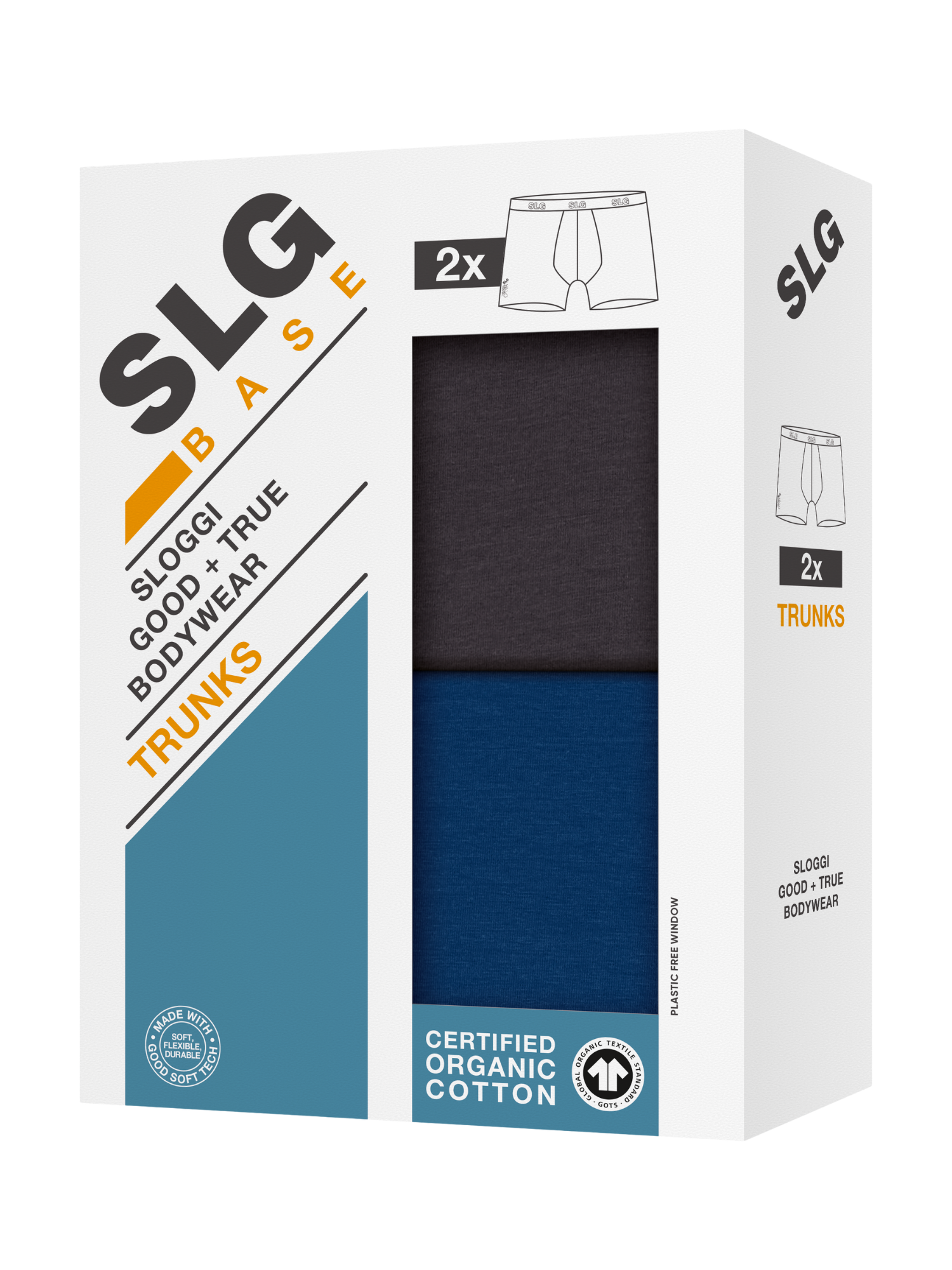 Sloggi SLG Base Trunk C2P - 2 Pack
