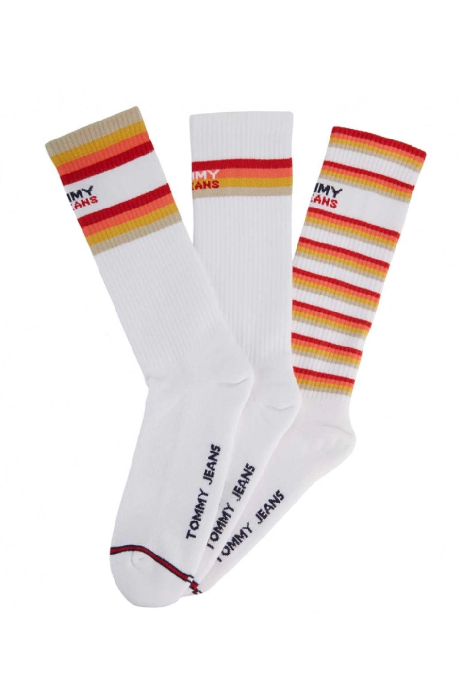 Tommy Hilfiger Jeans 3 Pack Men's Sock Giftbox Stripe