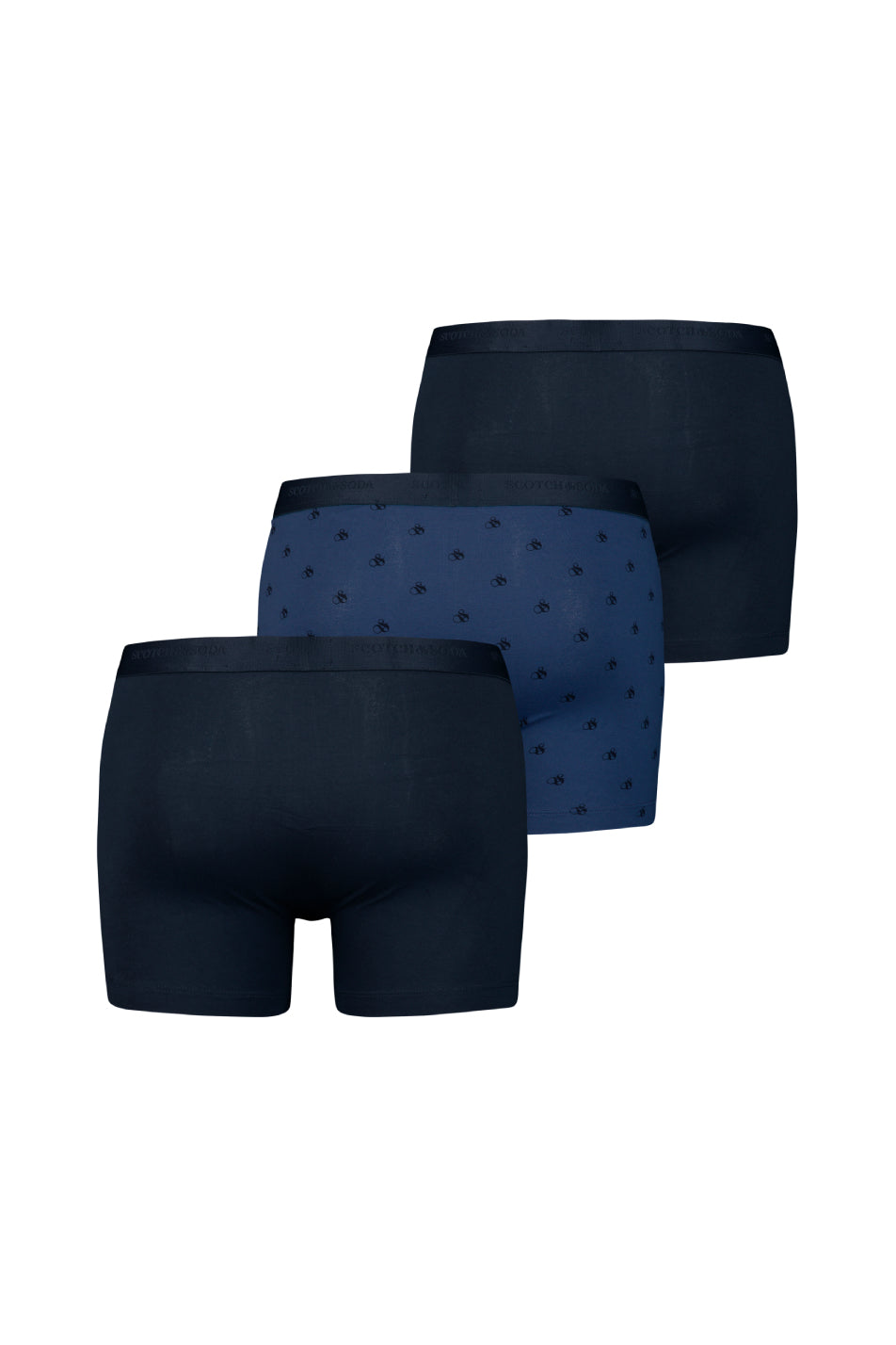 Scotch & Soda 3 Pack Men's Ampersand Boxer Brief