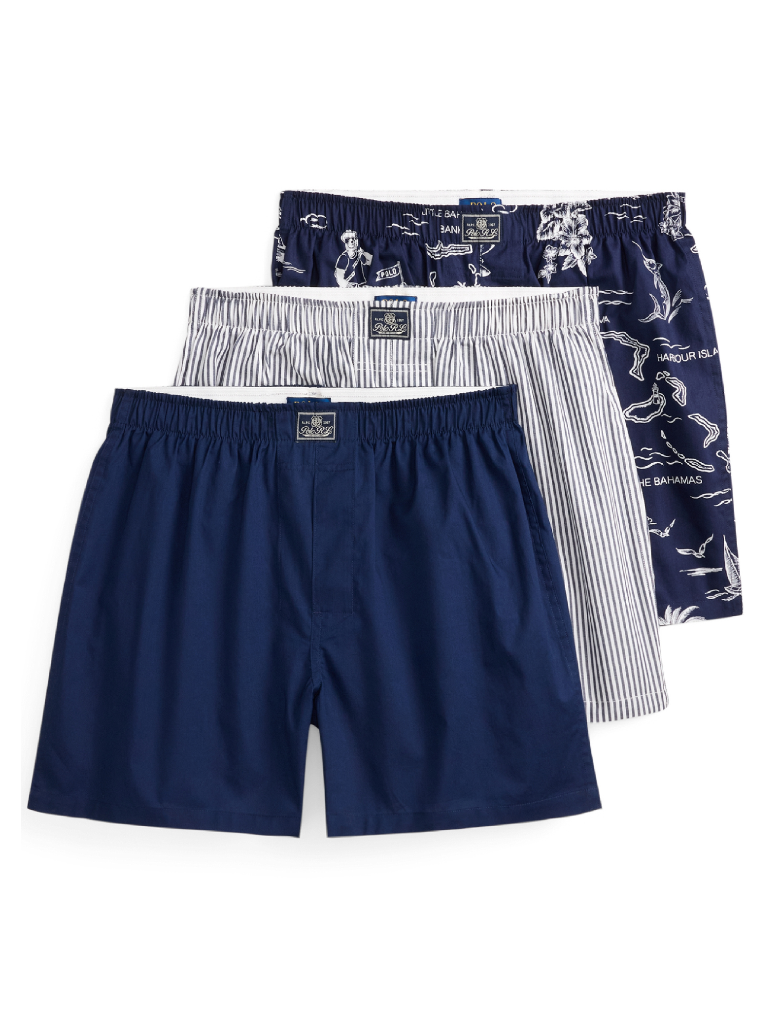 Polo Ralph Lauren Cotton Boxer 3-Pack