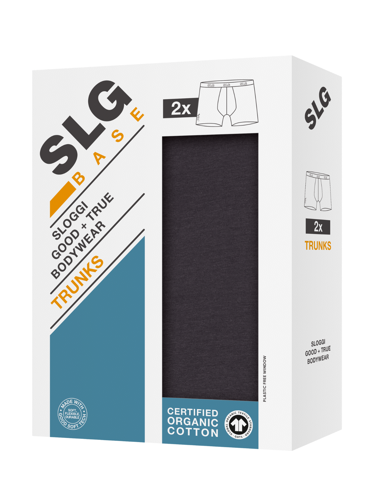 Sloggi SLG Base Trunk C2P - 2 Pack