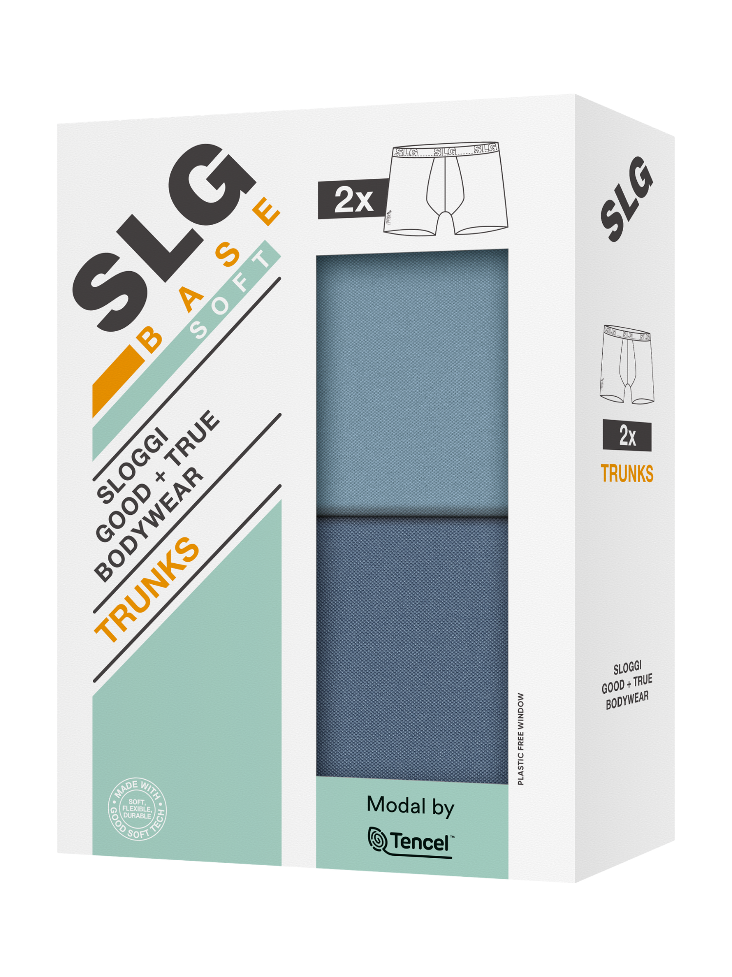 Sloggi SLG Base Soft Trunk C2P - 2 Pack