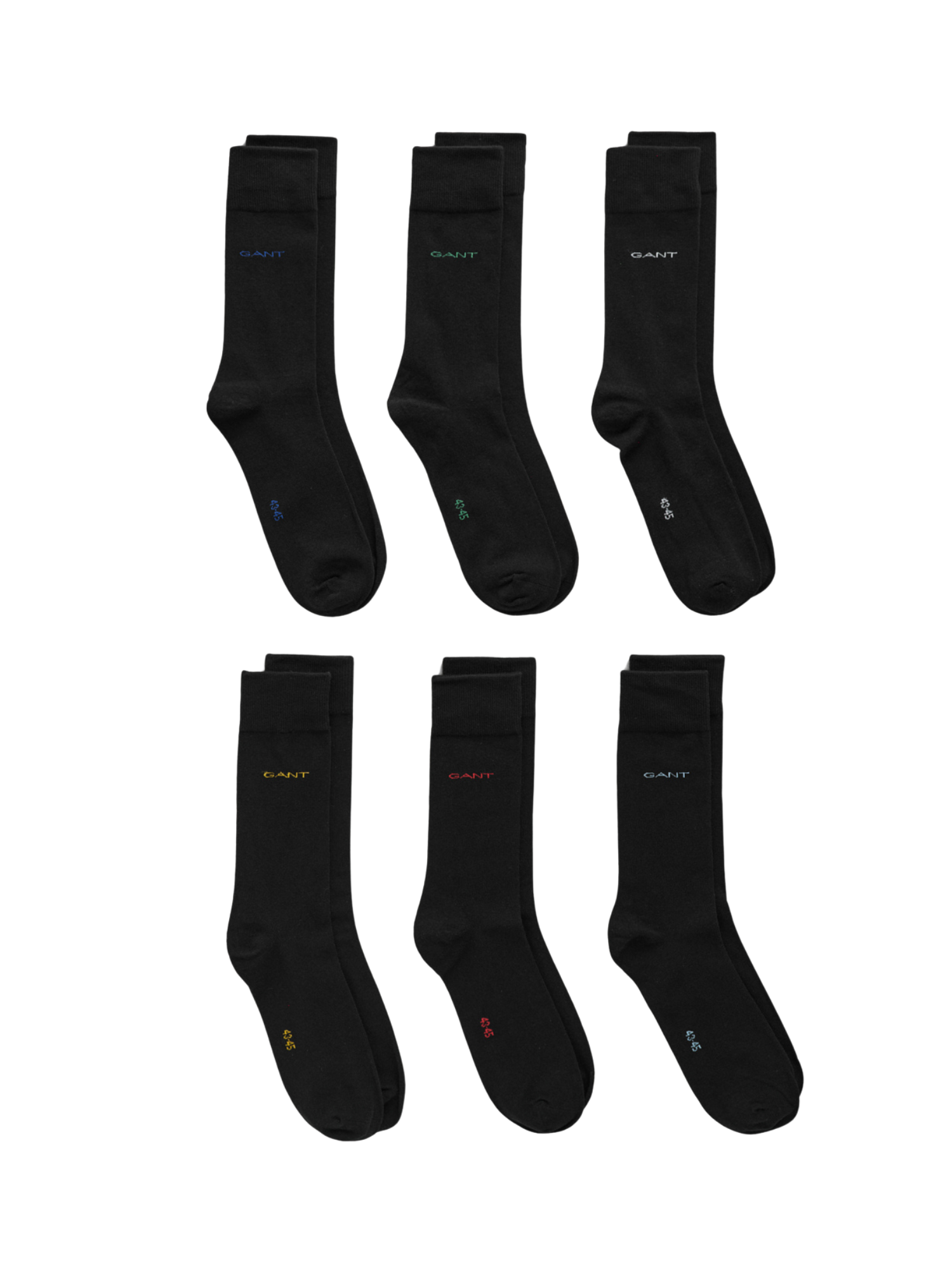 Gant Soft Cotton Socks 6-Pack