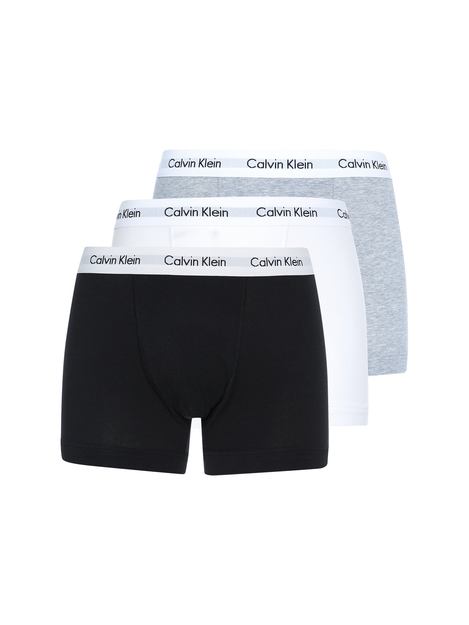Calvin Klein 3 Pack Men's Cotton Stretch Trunks