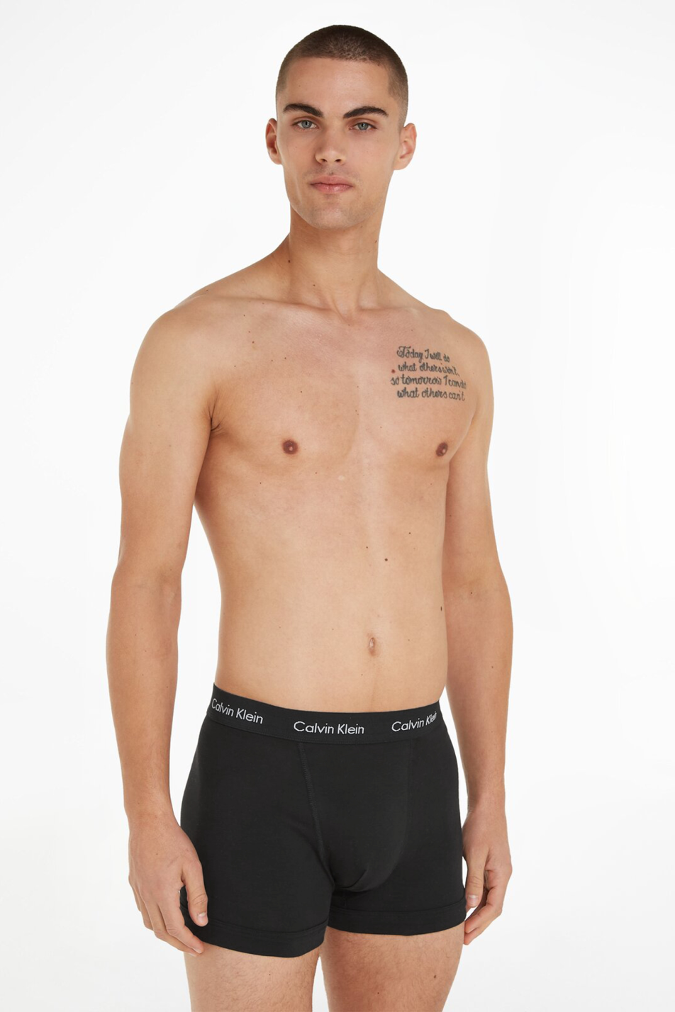 Calvin Klein Men's 6 Pack Cotton Stretch Trunk Bundle