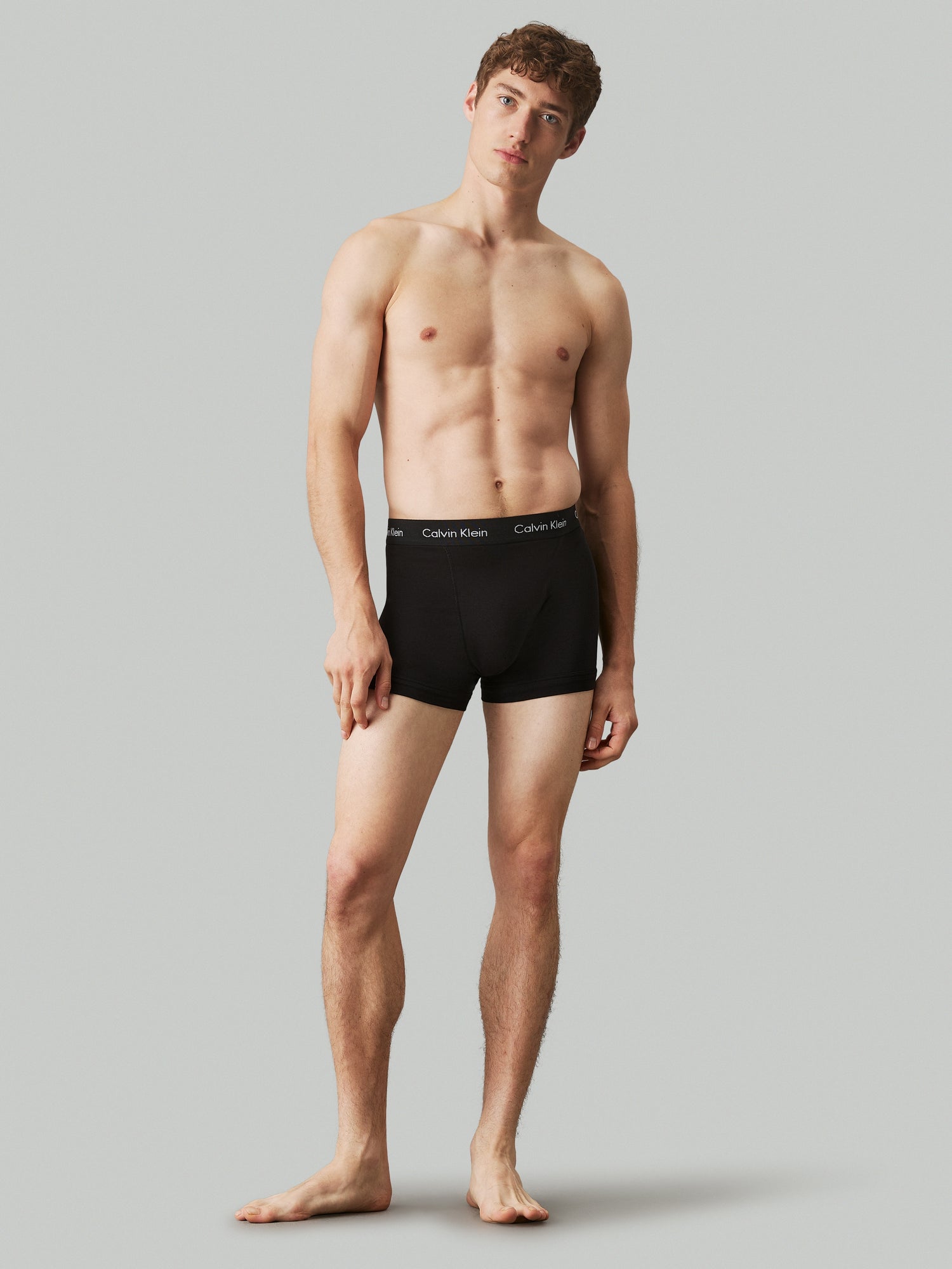 Calvin Klein 3 Pack Men's Cotton Stretch Trunks