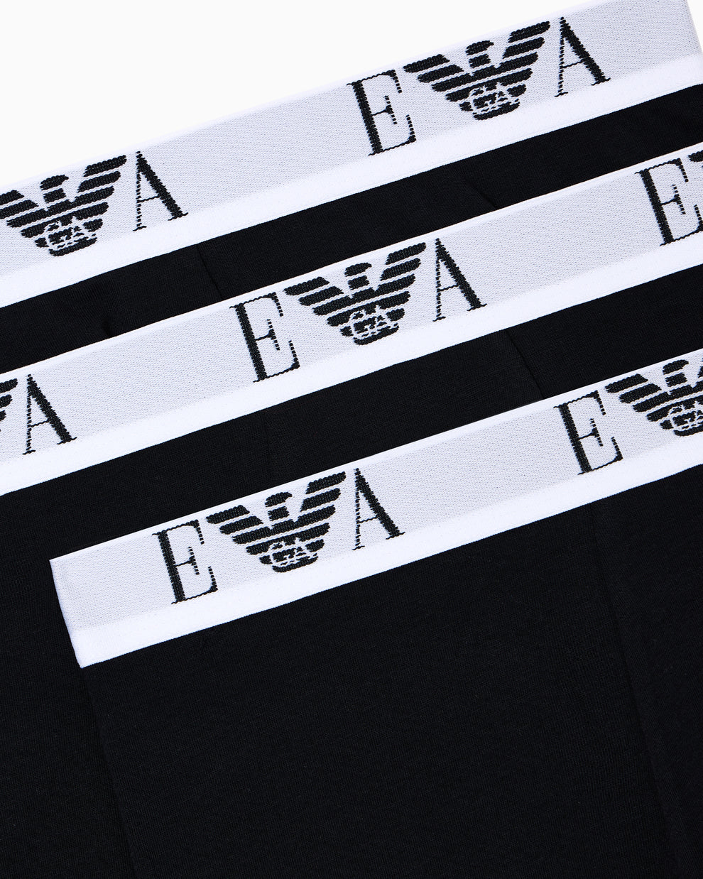 Emporio Armani Stretch Cotton Jersey 3-Pack Trunk