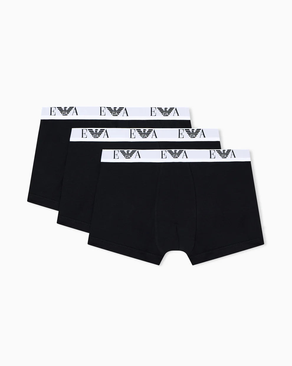 Emporio Armani Stretch Cotton Jersey 3-Pack Trunk