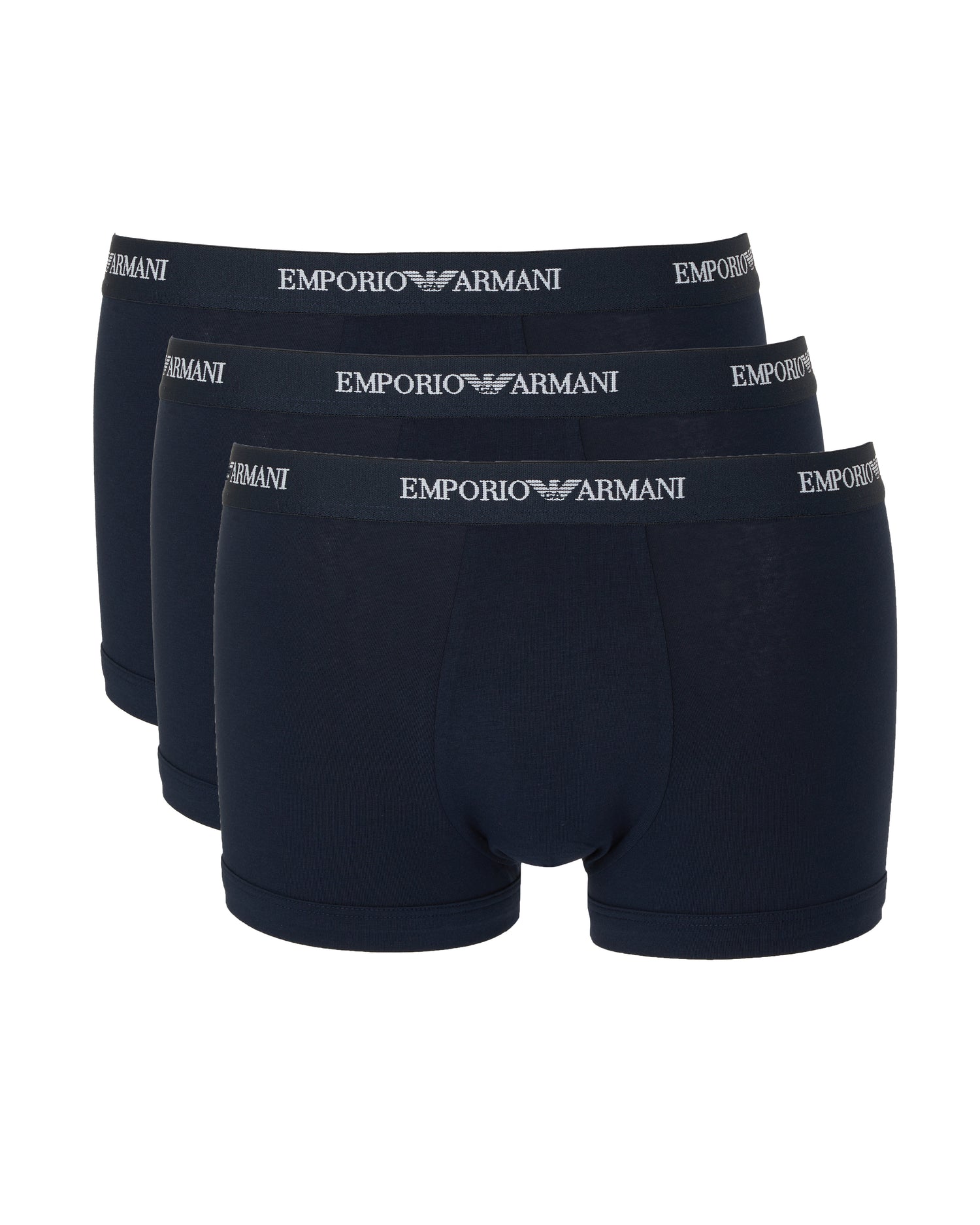 Emporio Armani Stretch Cotton Jersey 3-Pack Trunk