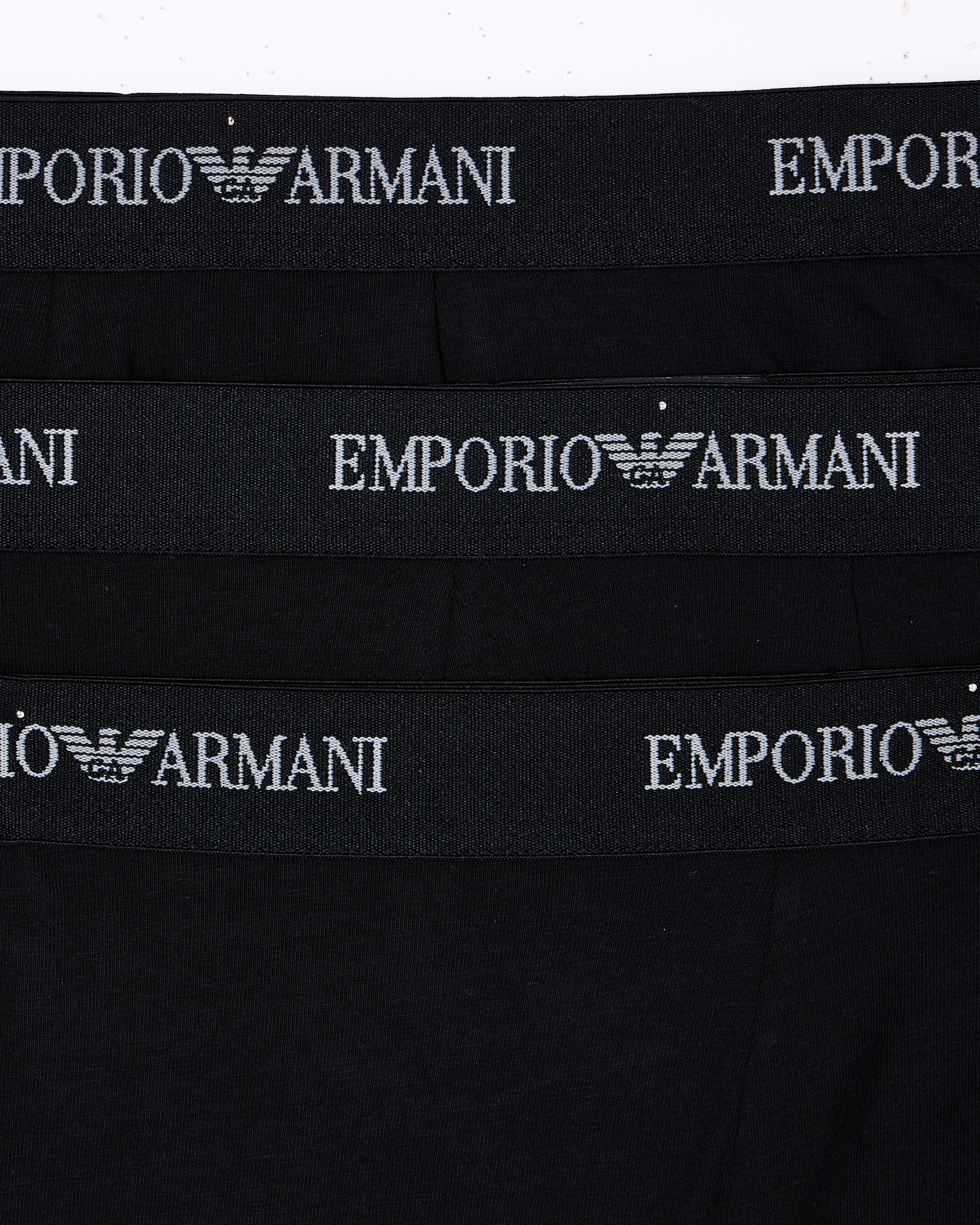 Emporio Armani Stretch Cotton Jersey 3-Pack Trunk – Pants & Socks