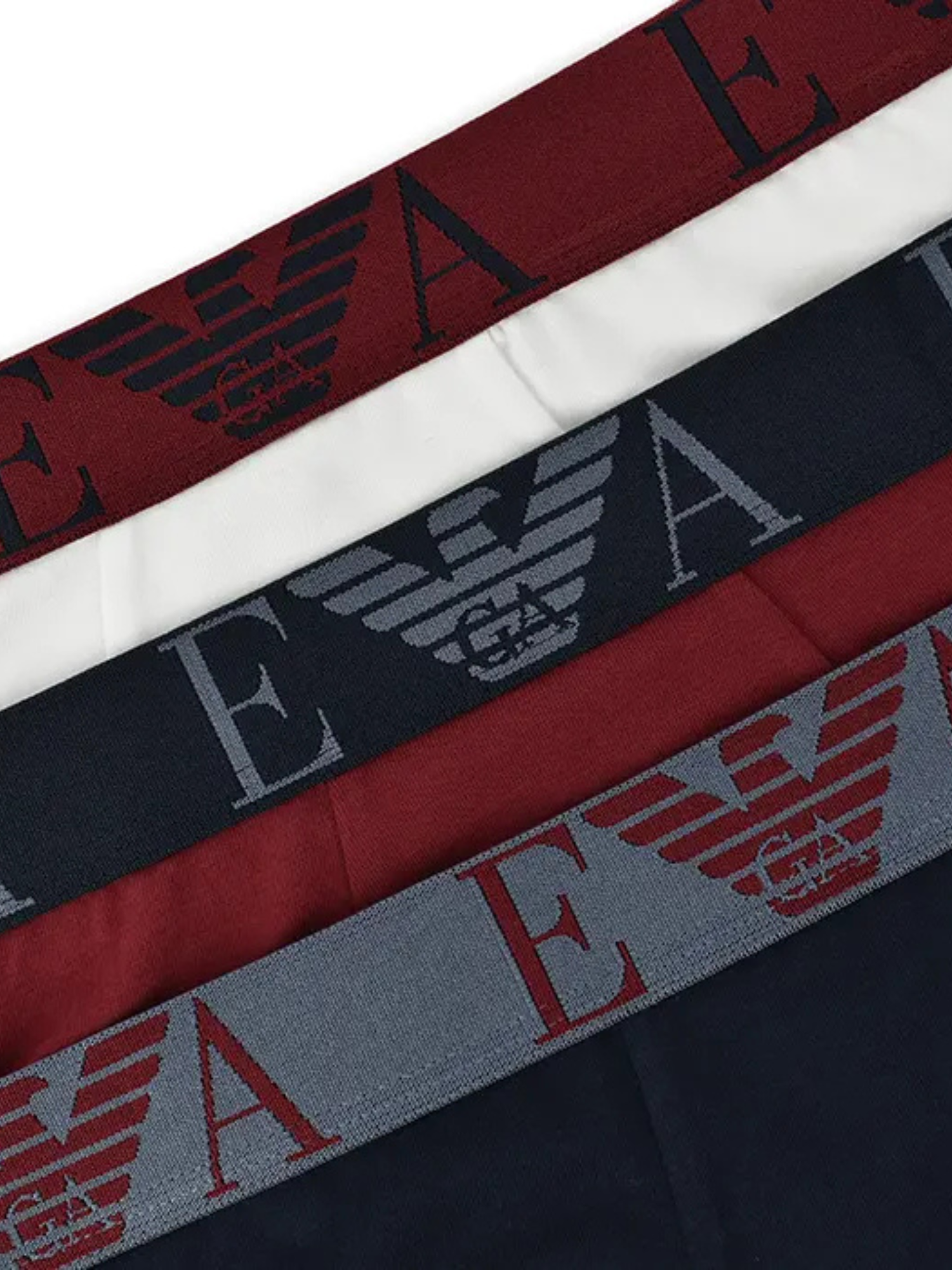 Emporio Armani Bold Monogram 3-Pack Boxer