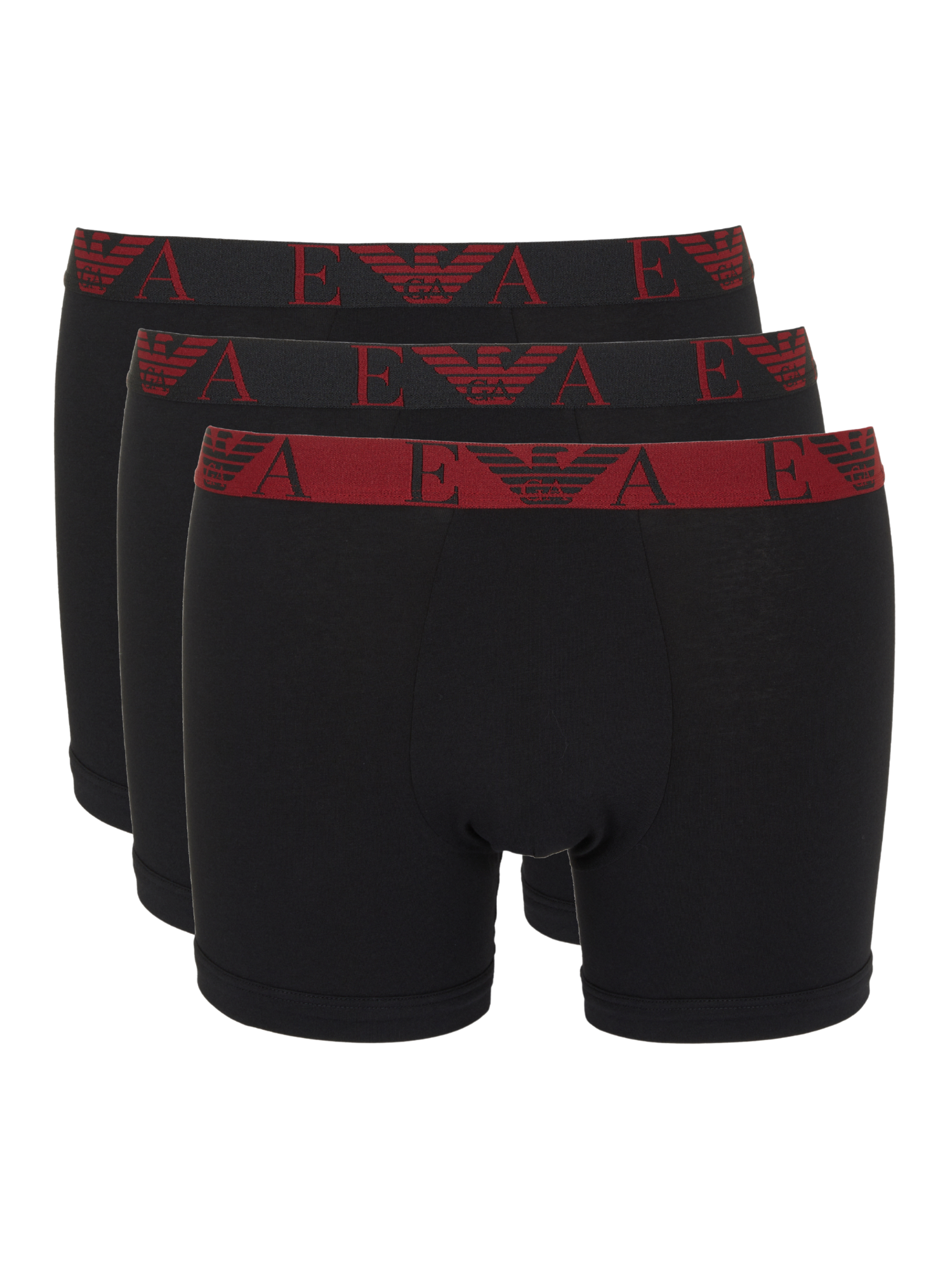 Emporio Armani Bold Monogram 3-Pack Boxer Brief