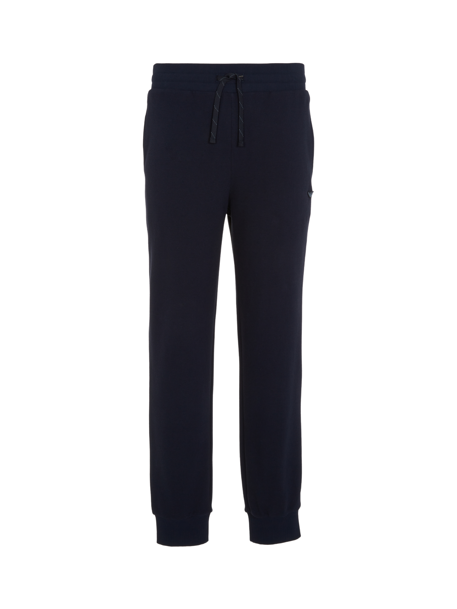 Emporio Armani Iconi Piquet Trousers With Cuffs