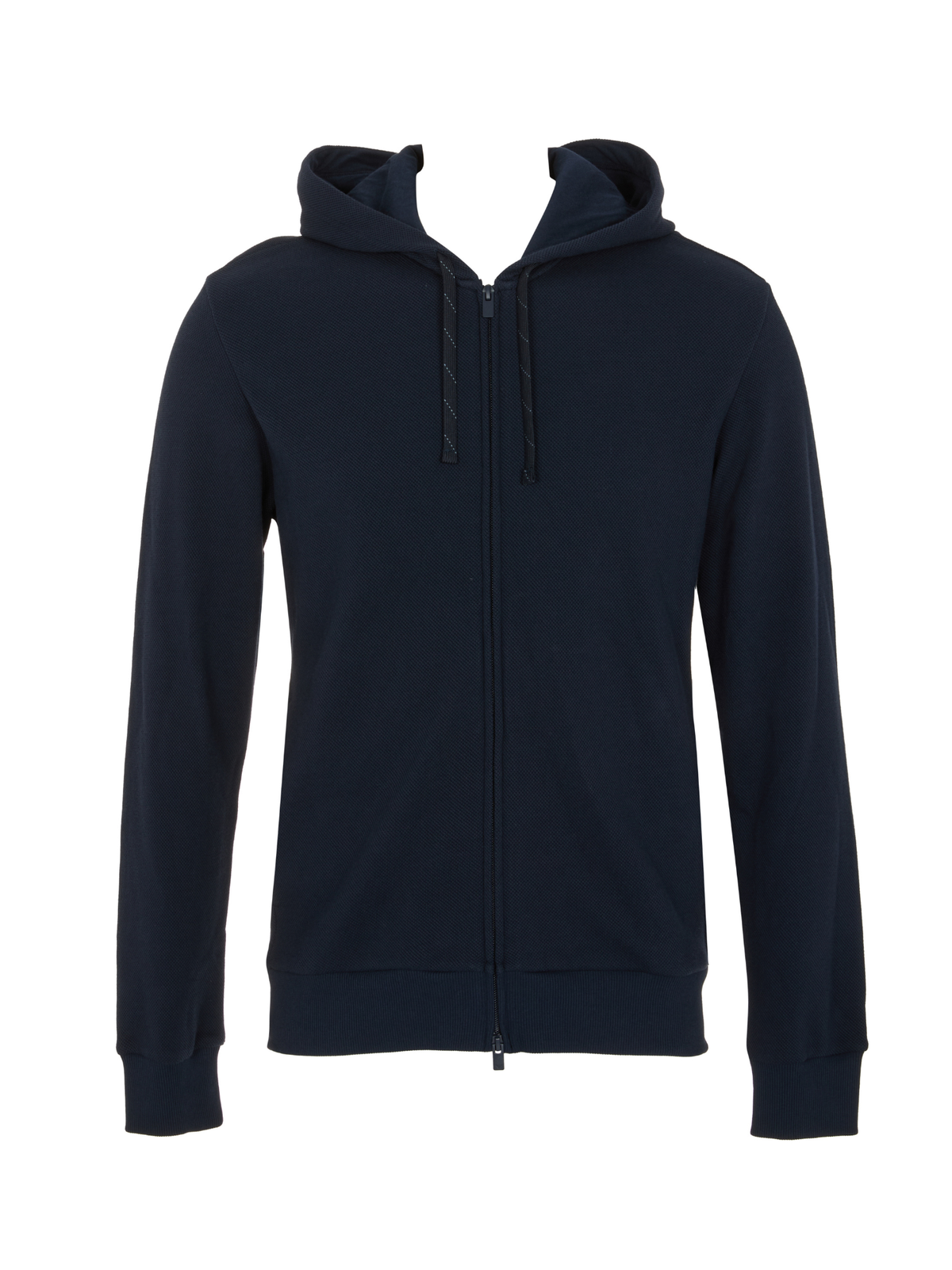 Emporio Armani Iconi Piquet Hooded Full Zip Sweatshirt – Pants & Socks