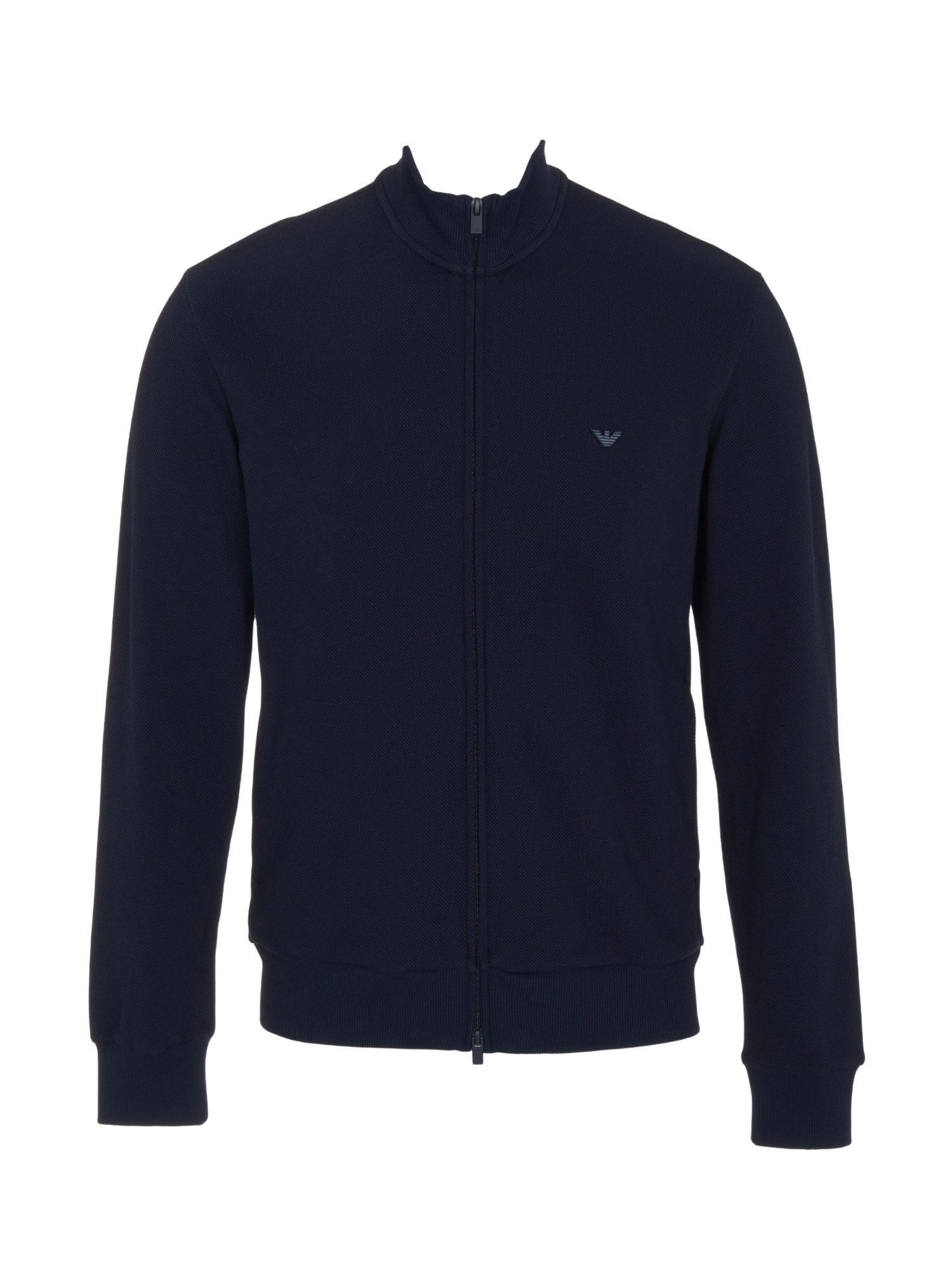 Emporio Armani Iconi Piquet Full Zip Sweatshirt