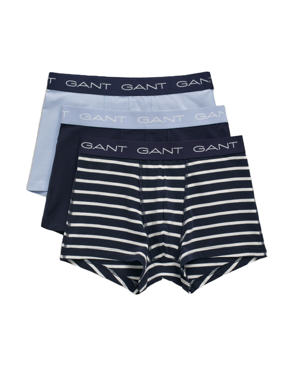 Gant 3 Pack Men's Stripe Trunk