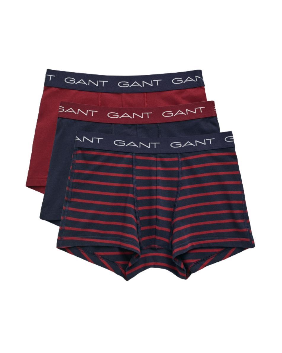 Gant 3 Pack Men's Stripe Trunk