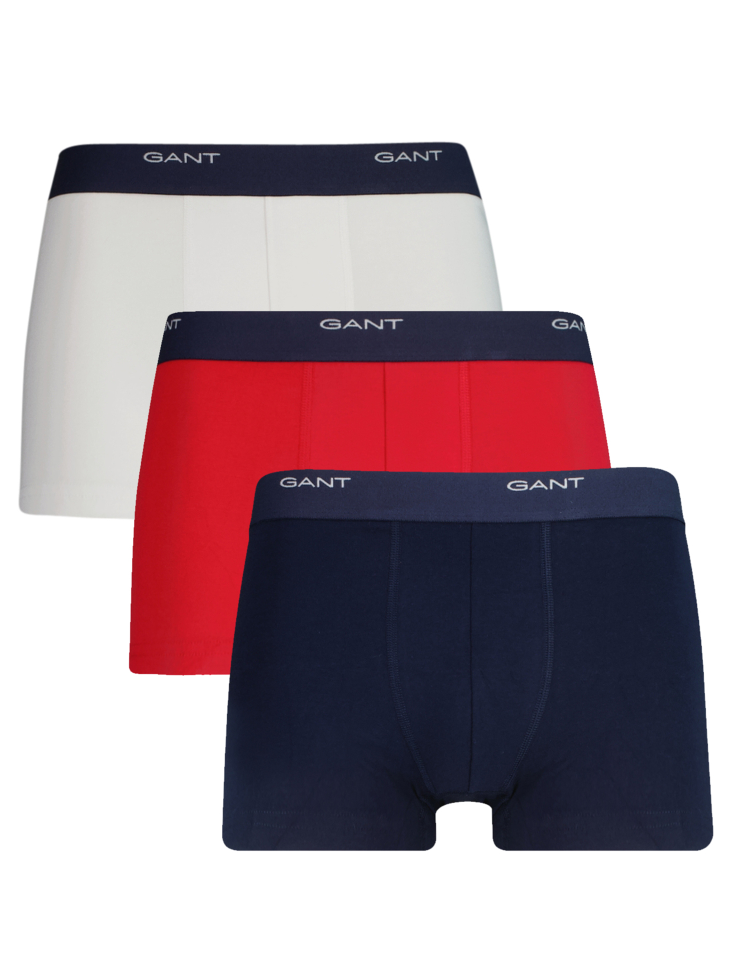 Gant Men's 3 Pack Core Trunk