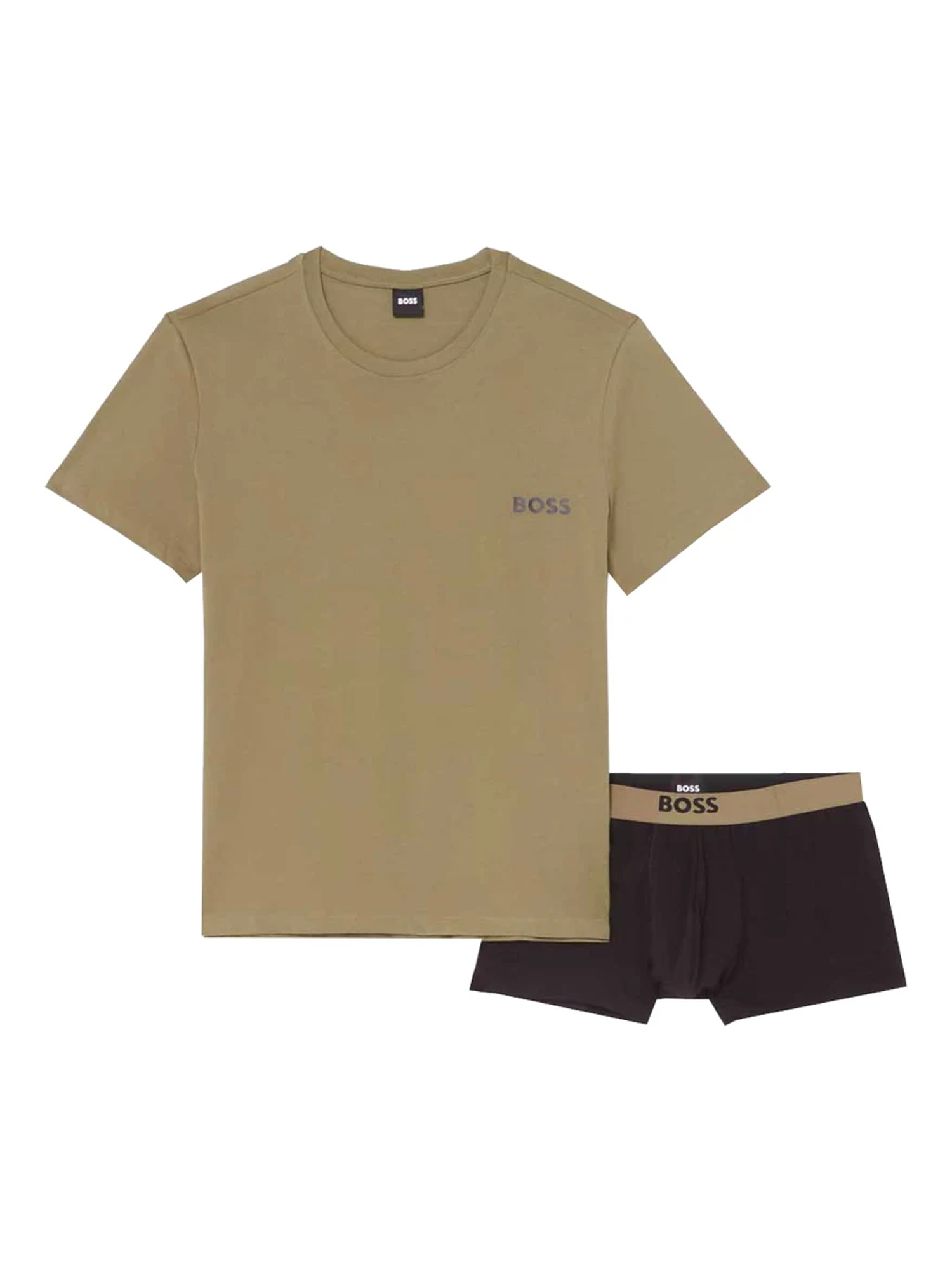 Boss Men's T-Shirt & Trunk Gift Set
