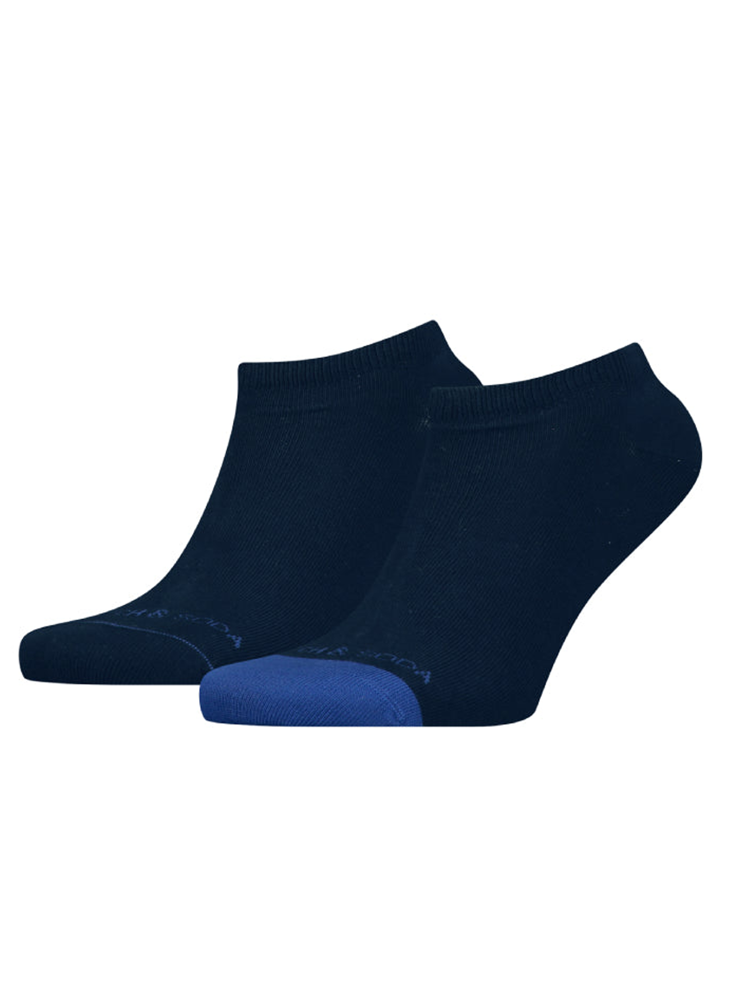 Scotch & Soda 2 Pack Men's Dip Toe Sneaker Sock