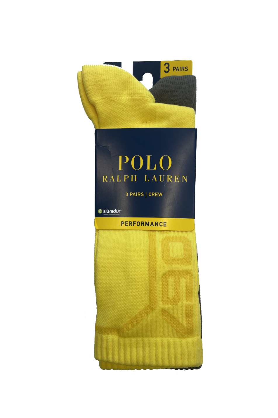Ralph Lauren 3 Pack Men's Performance Sport Crew Sock — Pants & Socks