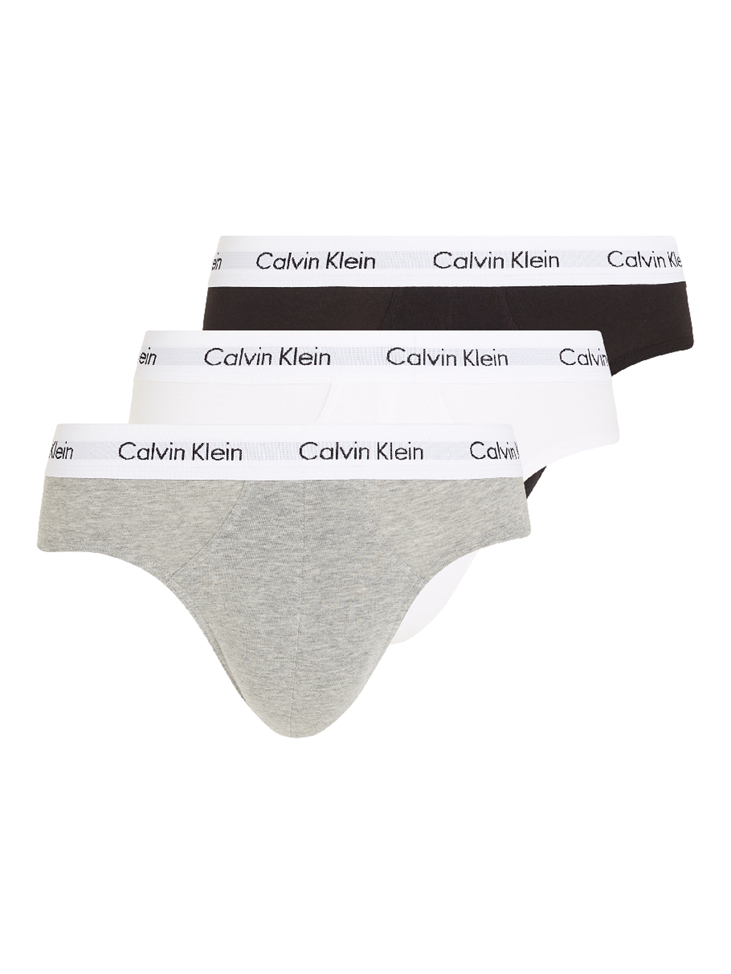 Calvin Klein 3 Pack Men's Cotton Stretch Hip Briefs