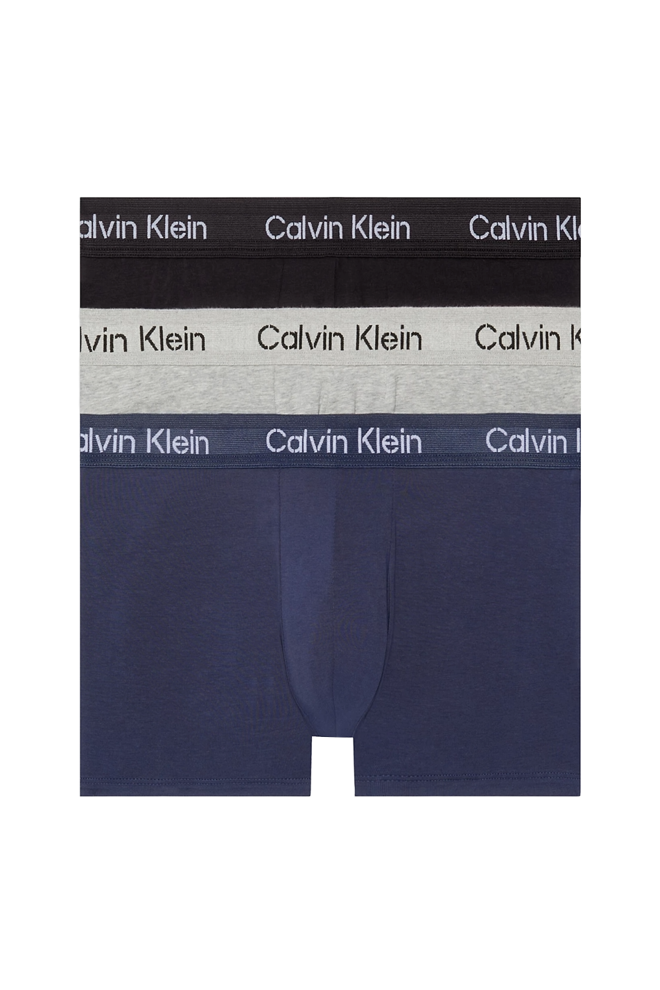 Calvin Klein 3 Pack Men's Recycled Cotton Stretch Trunk