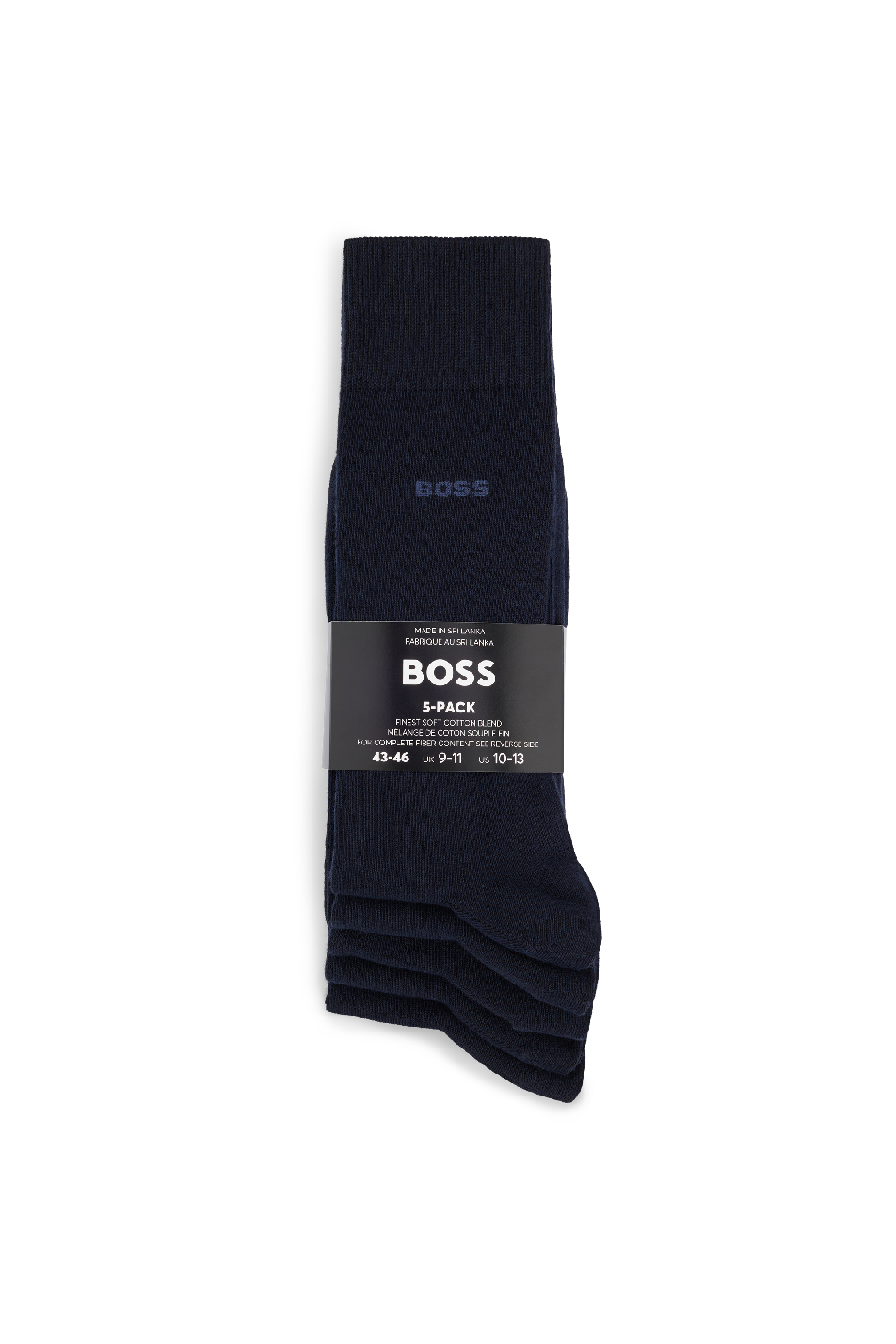 Boss 5 Pack RS Crew Sock