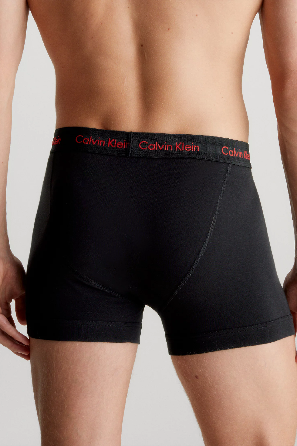 Calvin Klein Men's 3 Pack Cotton Stretch Trunk