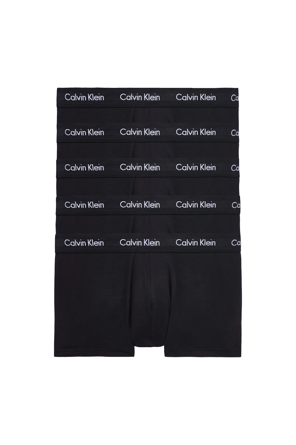 Calvin Klein 5 Pack Cotton Stretch Low Rise Trunk