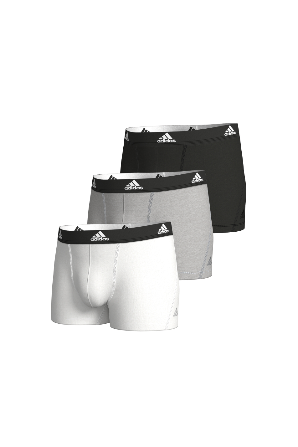 Adidas Active Flex Cotton 3 Pack Men's Trunk