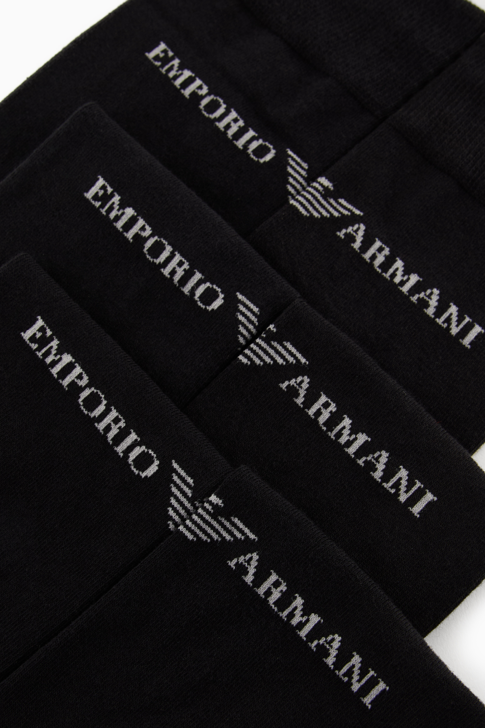 Emporio Armani 3 Pack Men's Short Sock