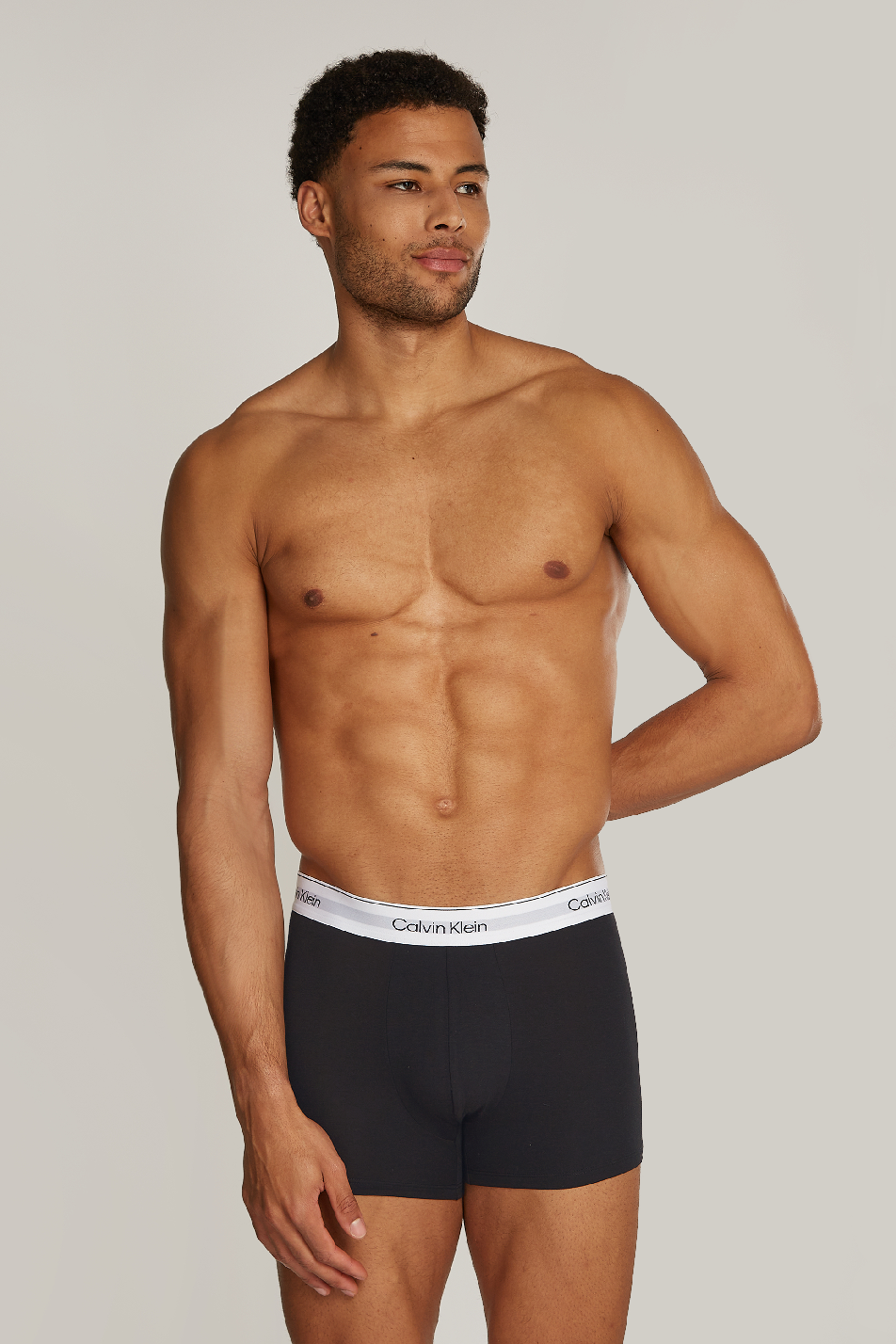 Calvin Klein 3 Pack Men's Icon Cotton Stretch Trunk