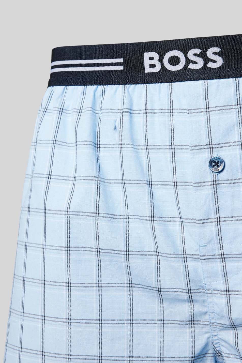 Boss 3 Pack Men's Woven Boxer