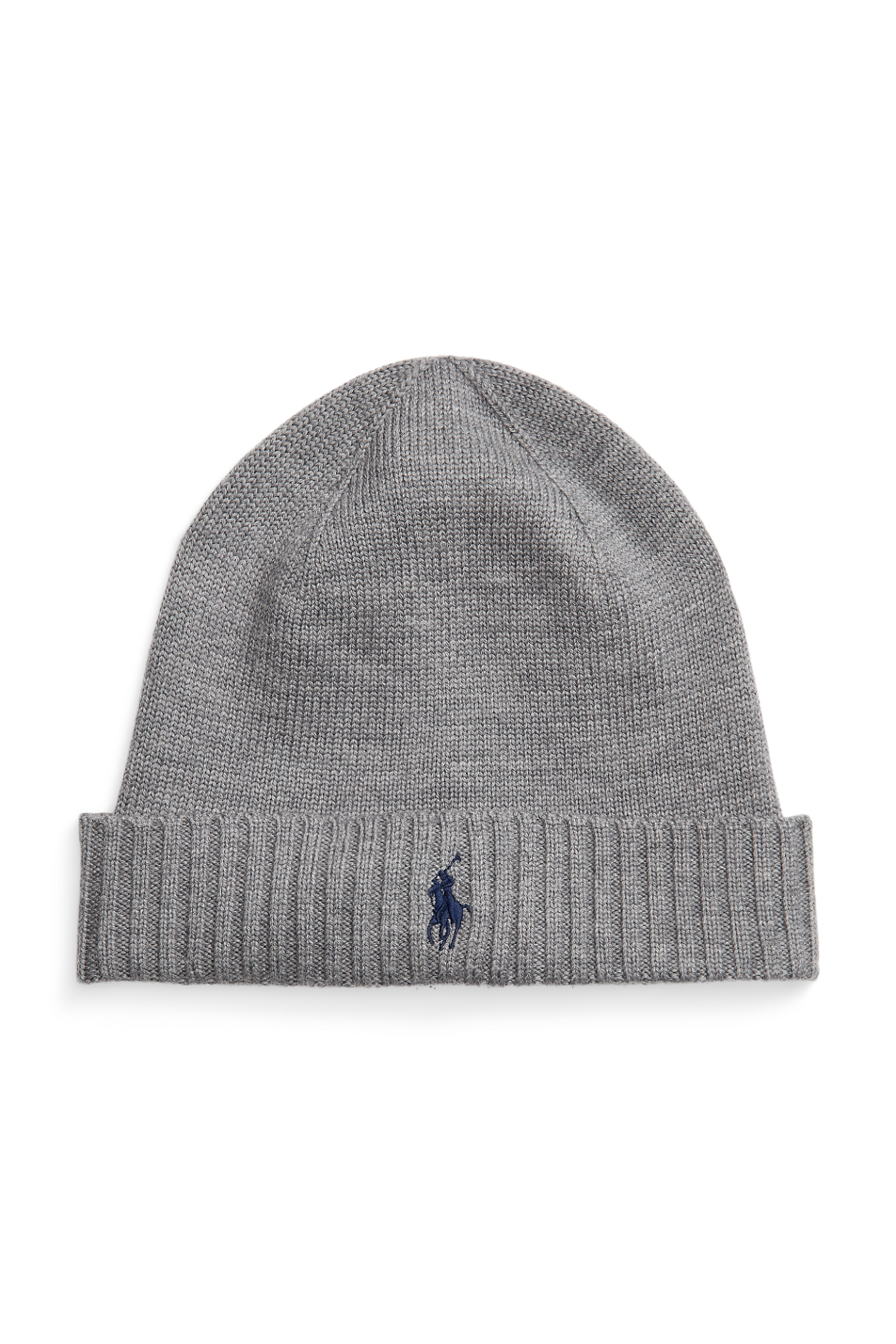 Polo Ralph Lauren Grey Signature Pony Wool Beanie