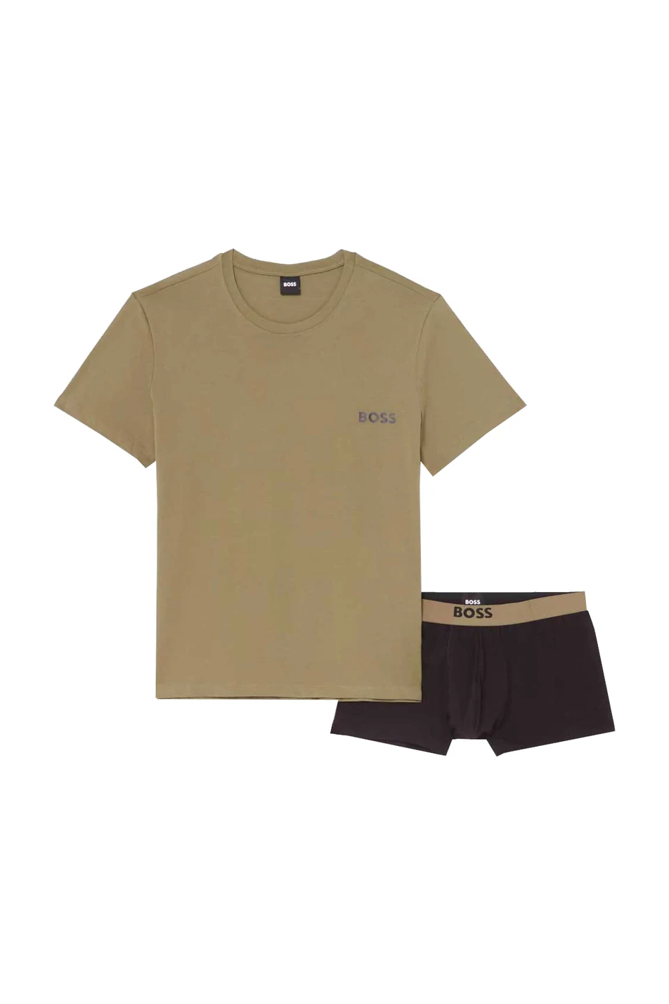 Boss Men's T-Shirt & Trunk Gift Set