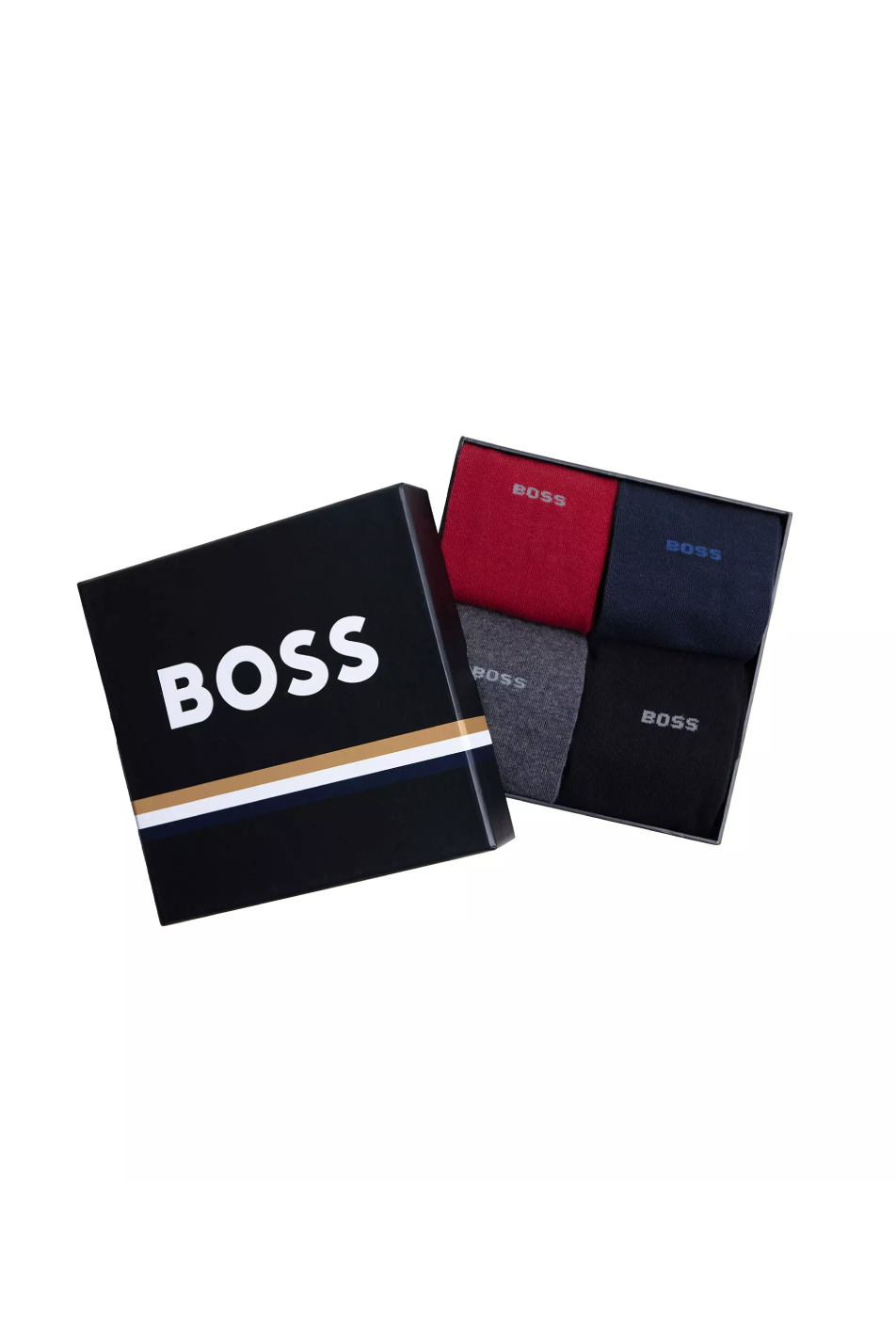 Boss 4 Pack Men's Sock Gift Set