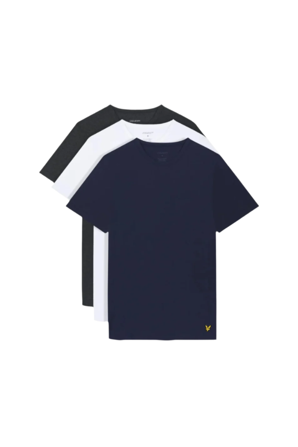 Lyle & Scott Men's 3 Pack Basic T-Shirt