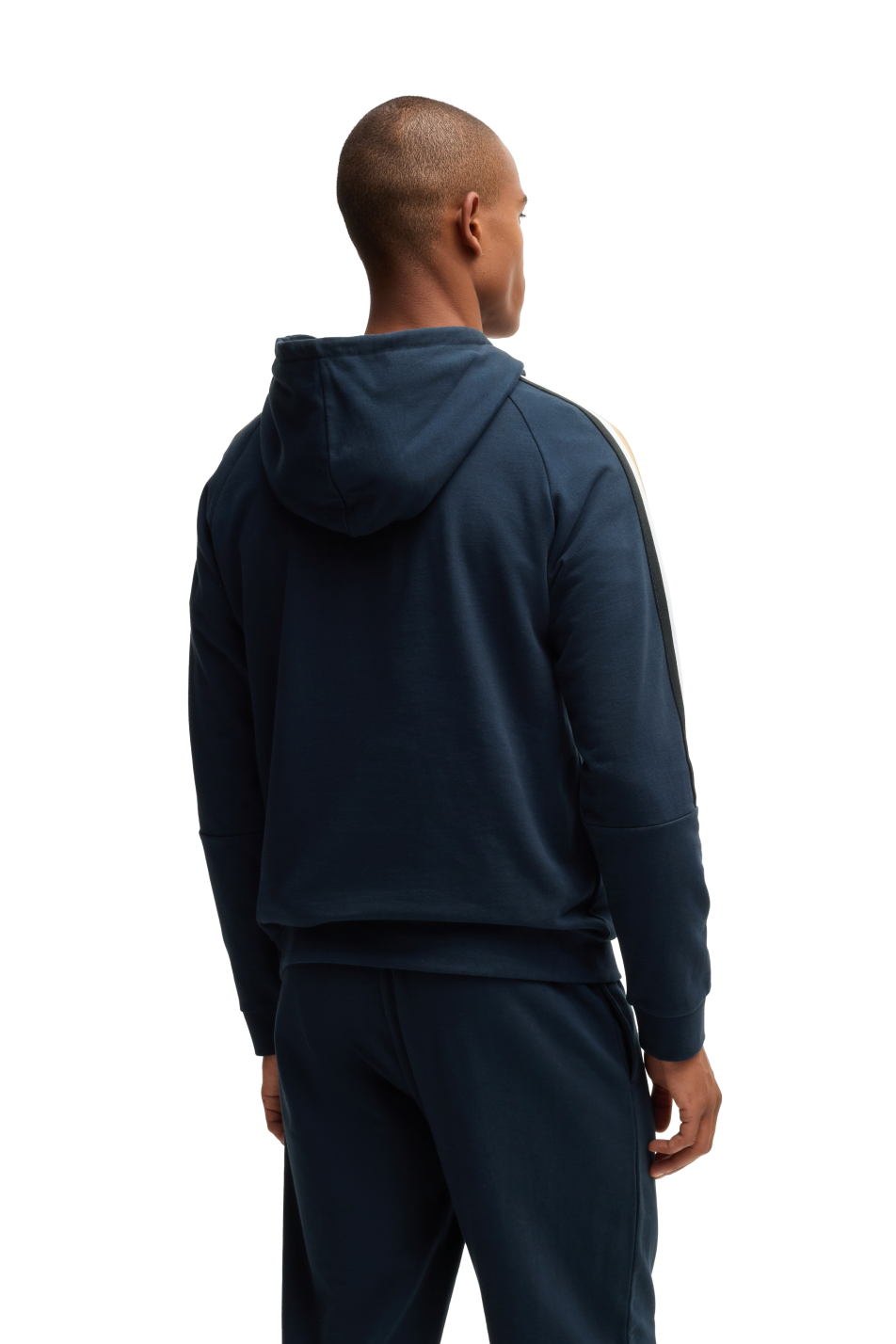 BOSS Men's Iconic Hoodie Navy