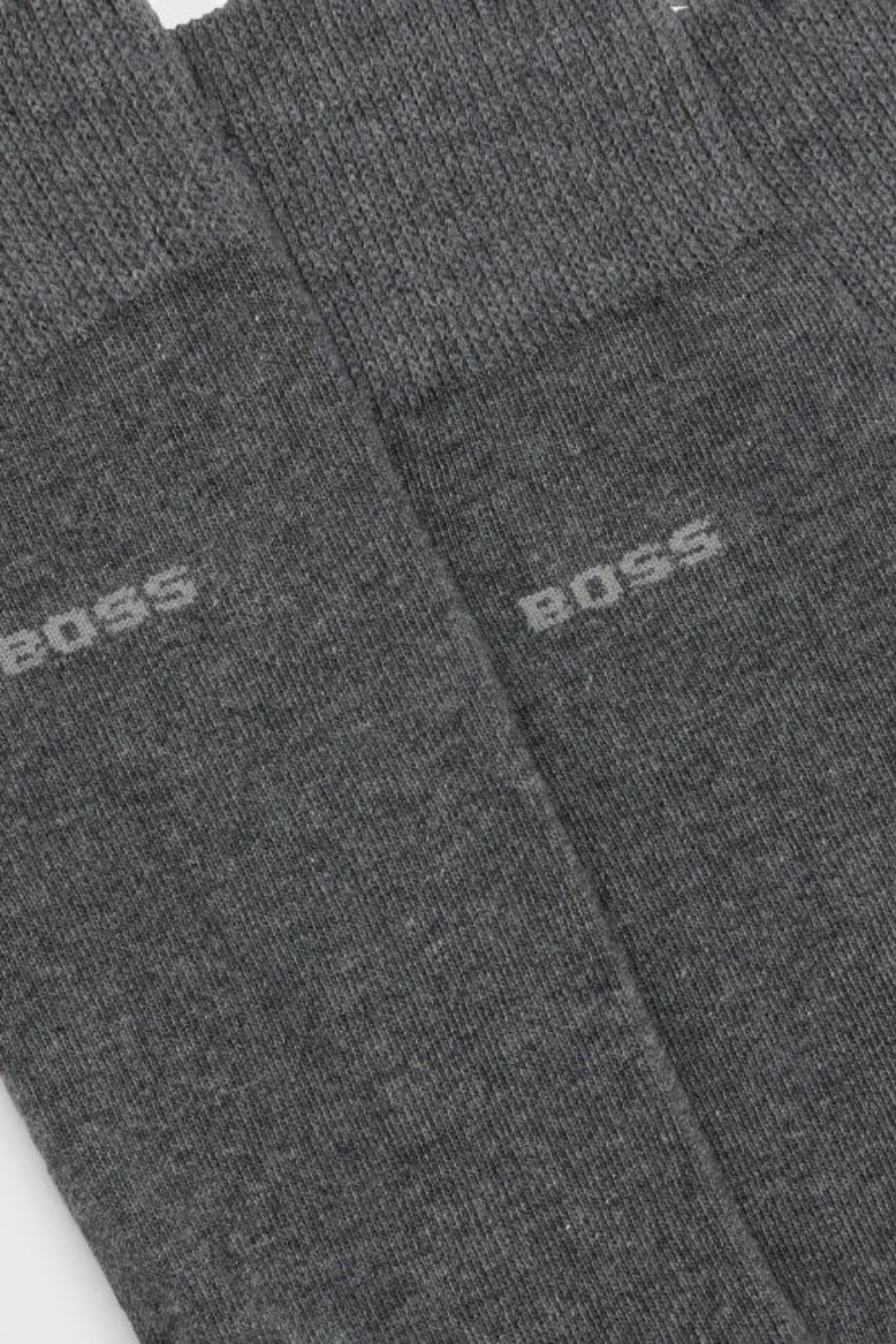 BOSS Men's 3 Pack Uni Combed Sock