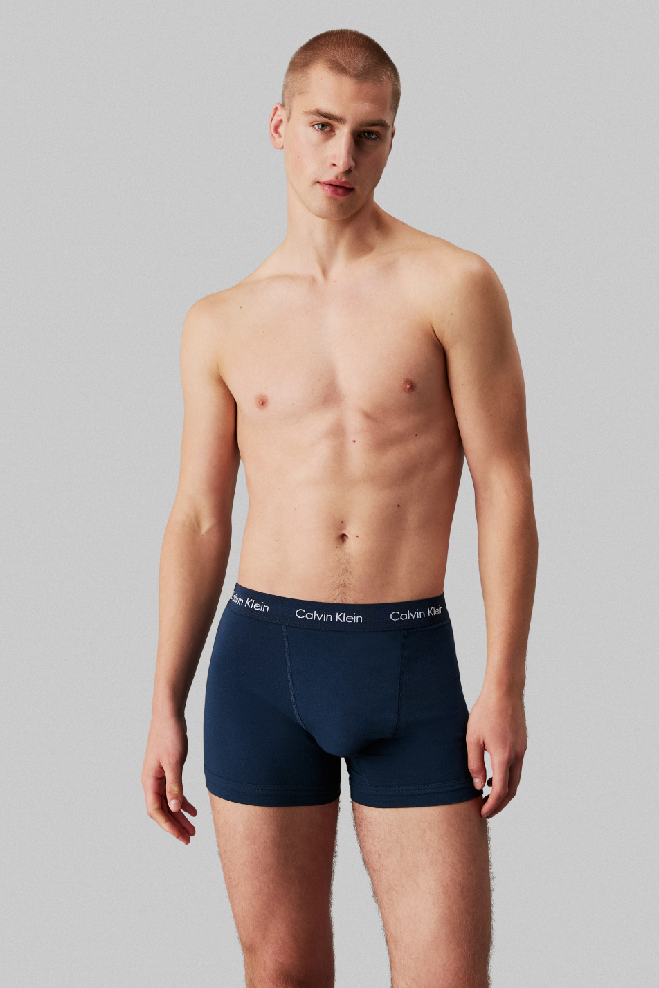 Calvin Klein 3 Pack Men's Cotton Stretch Trunk