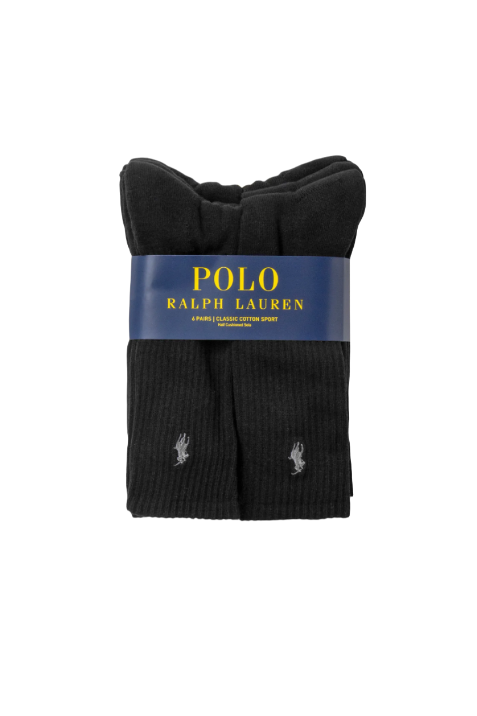 Polo Ralph Lauren Men's Crew Sock 6 Pack