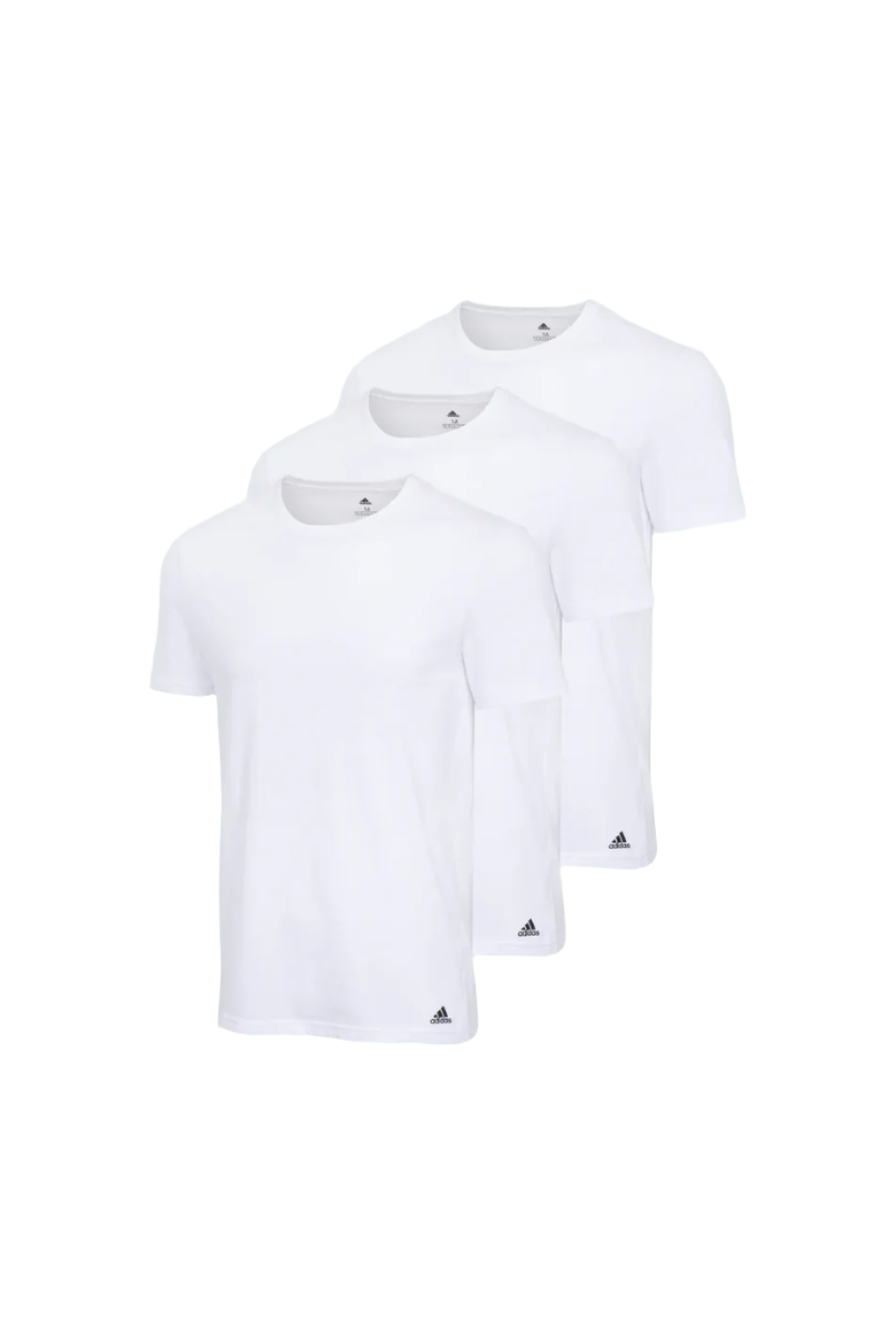 Adidas Active Flex Cotton 3 Pack Men's Crew Neck T-Shirt