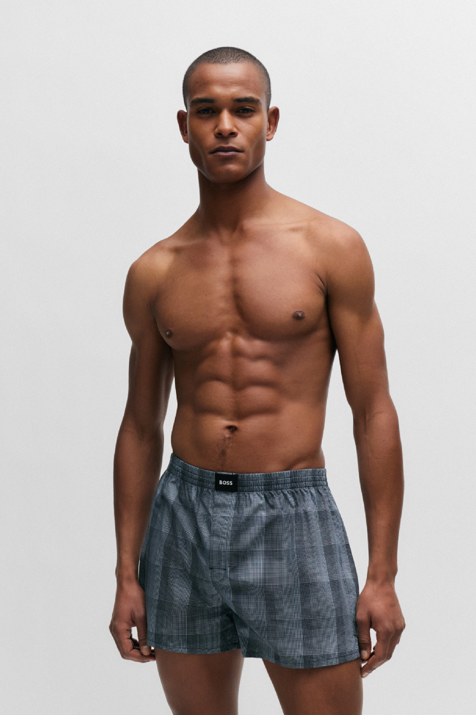 Boss 2 Pack Men's Woven Boxer