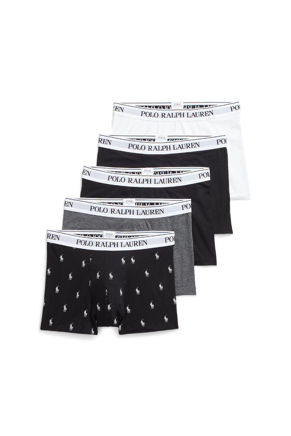 Ralph Lauren 5 Pack Men's Classic Trunk