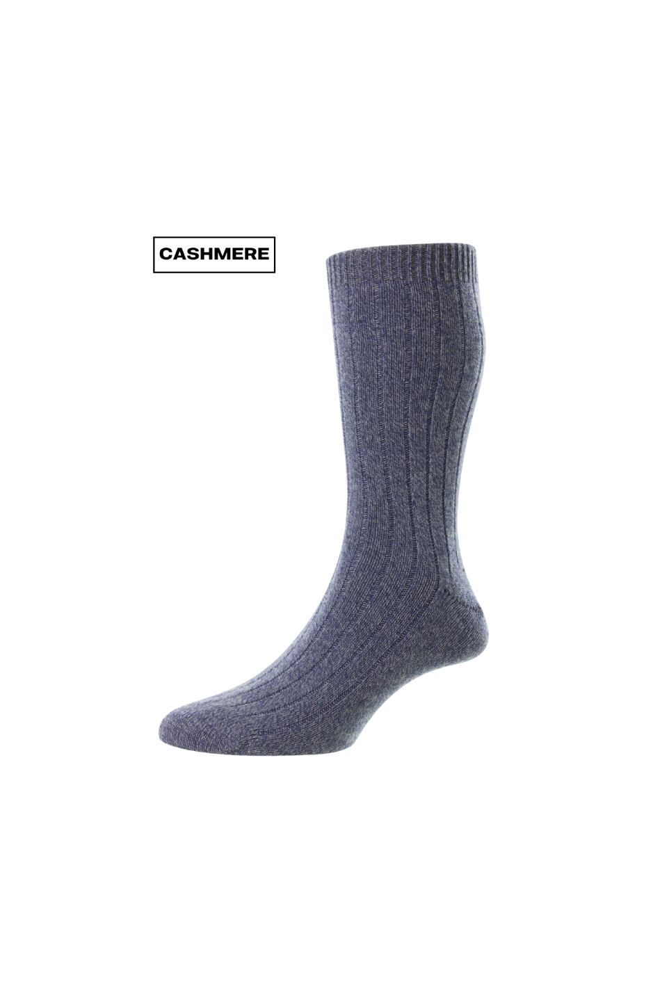 Pantherella Men's Cashmere Waddington Rib Sock