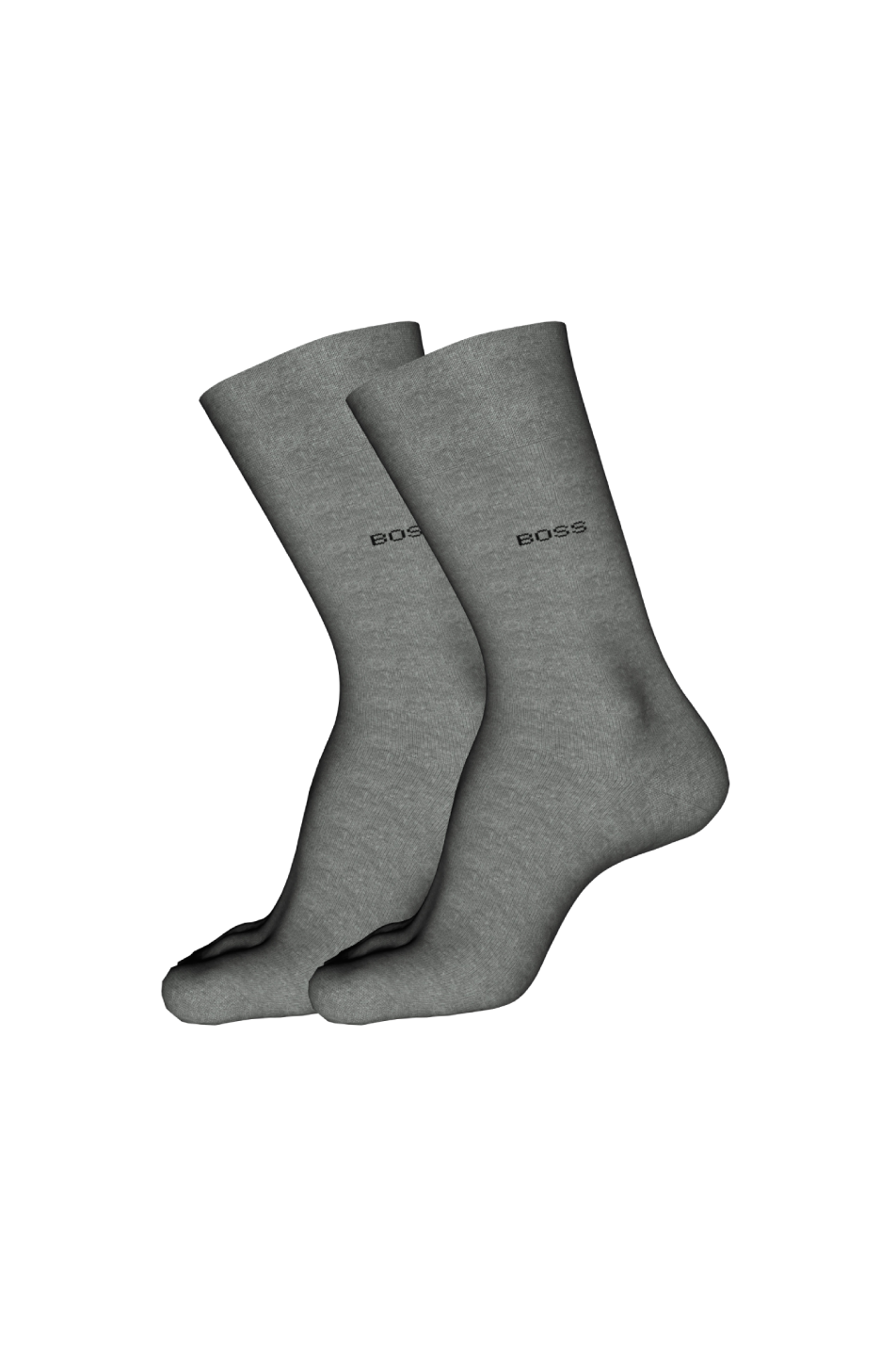 Boss 2 Pack Men's Regular Length Cotton Blend Sock