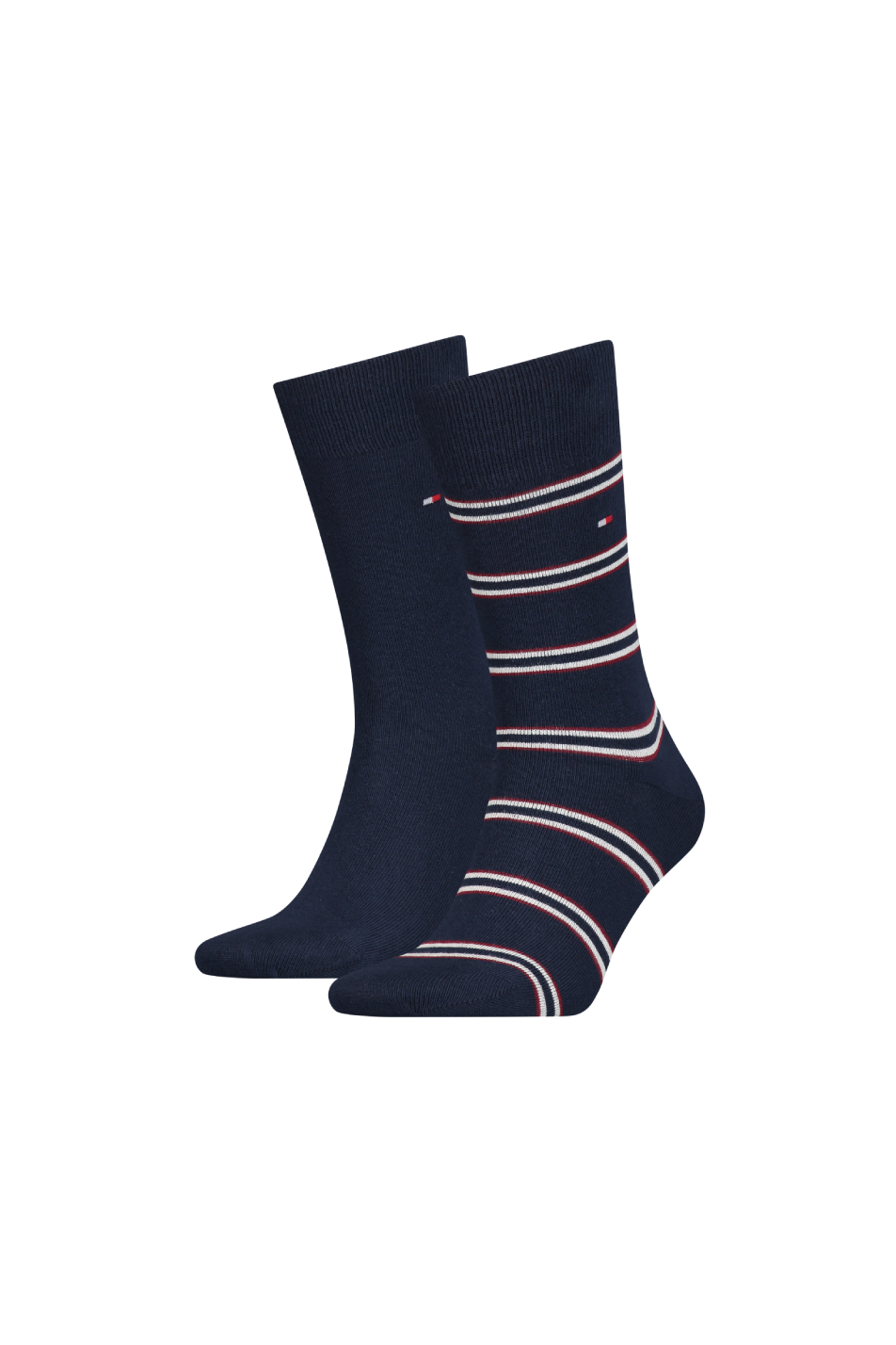 Tommy Hilfiger 2 Pack Men's Tommy Stripe Sock