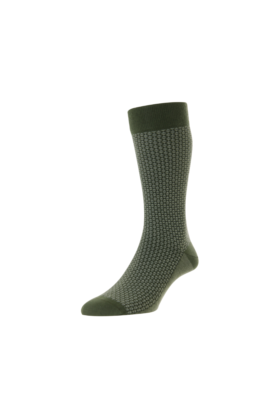 Pantherella Men's Elgar Diamond Jacquard Sock