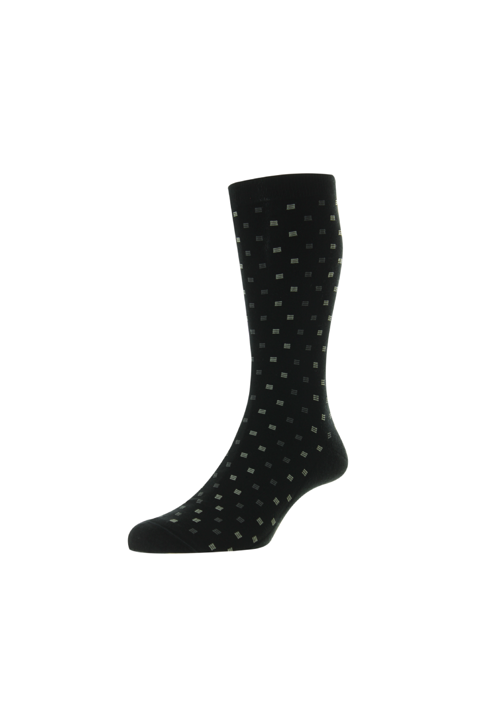 Pantherella Men's Byrd Box Motif Sock